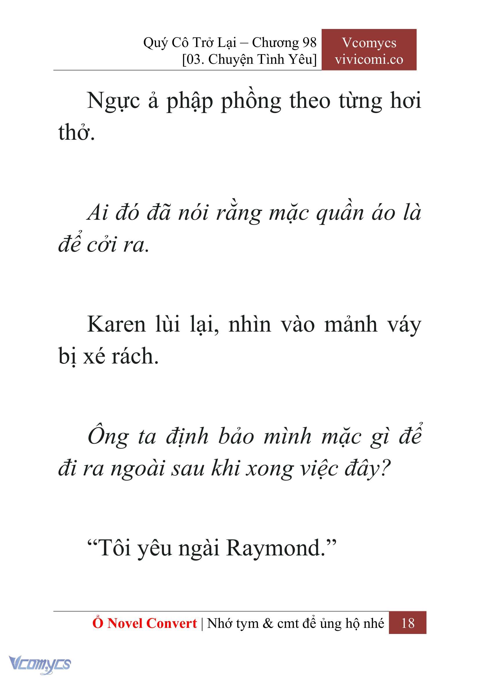 [Novel] Quý Cô Trở Lại Chapter 98 - Trang 21