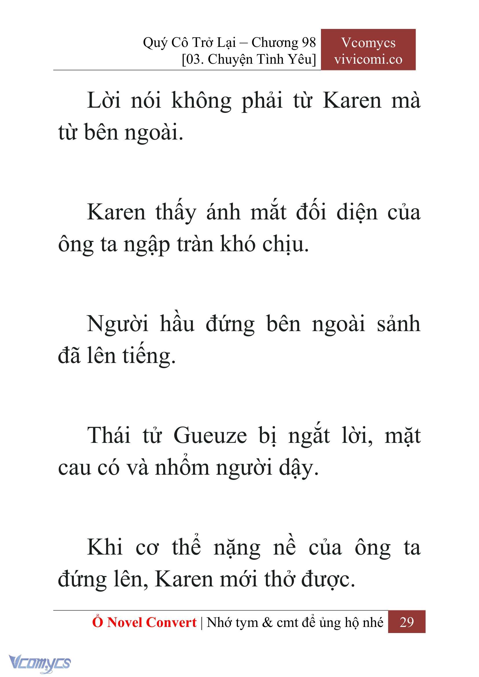 [Novel] Quý Cô Trở Lại Chapter 98 - Trang 32