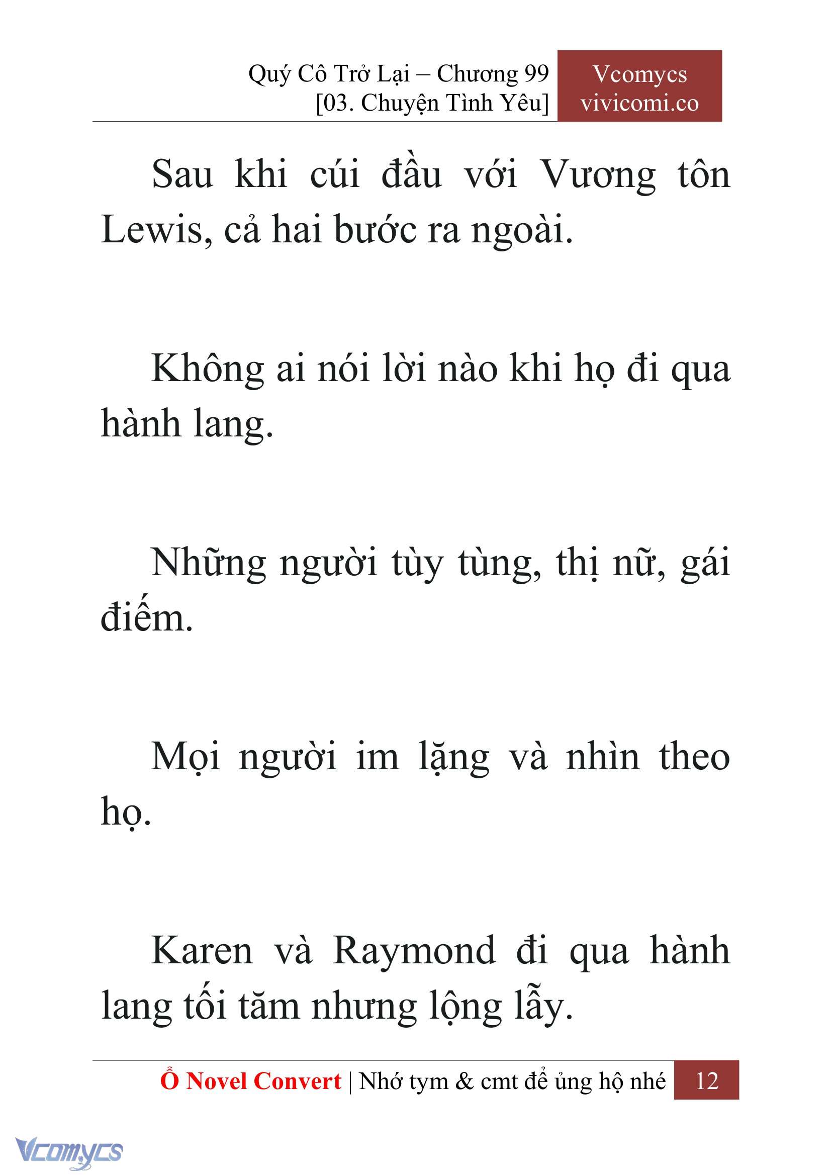 [Novel] Quý Cô Trở Lại Chapter 99 - Trang 15