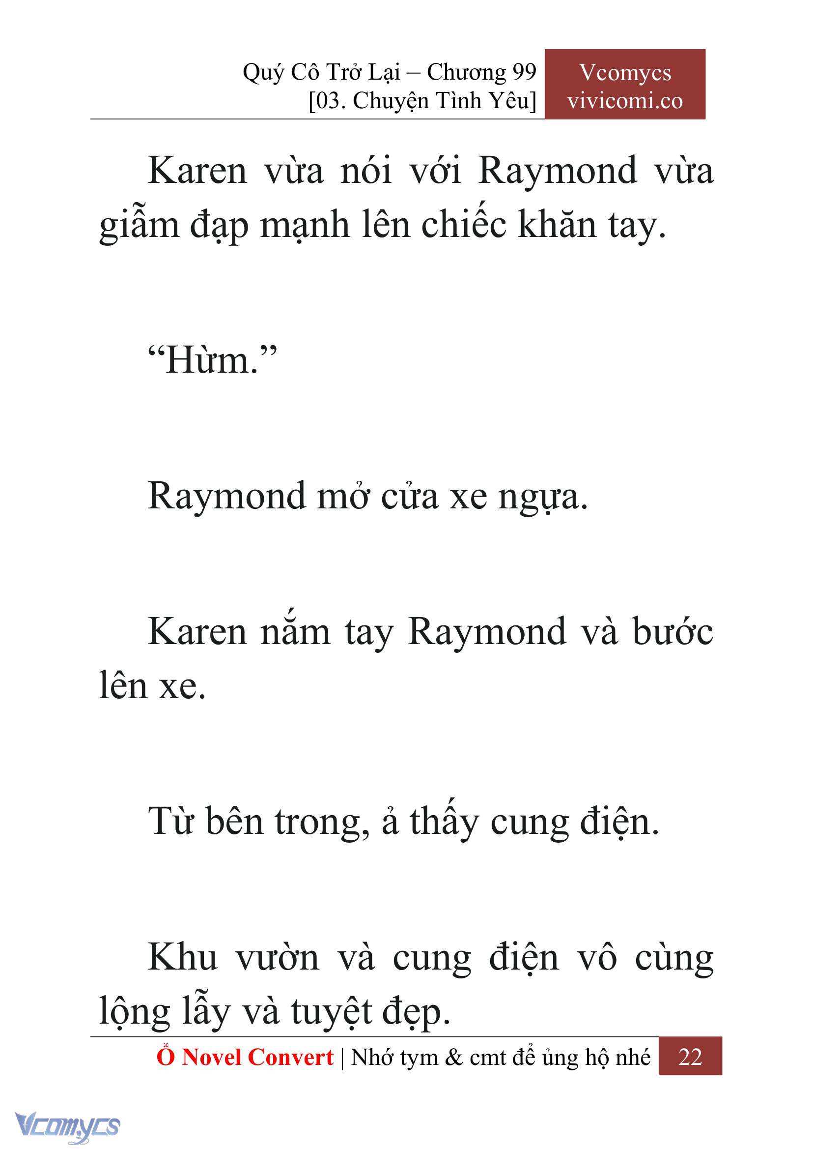 [Novel] Quý Cô Trở Lại Chapter 99 - Trang 25