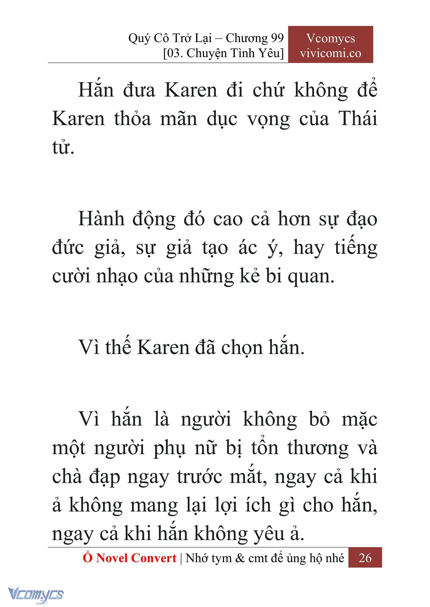 [Novel] Quý Cô Trở Lại Chapter 99 - Trang 29
