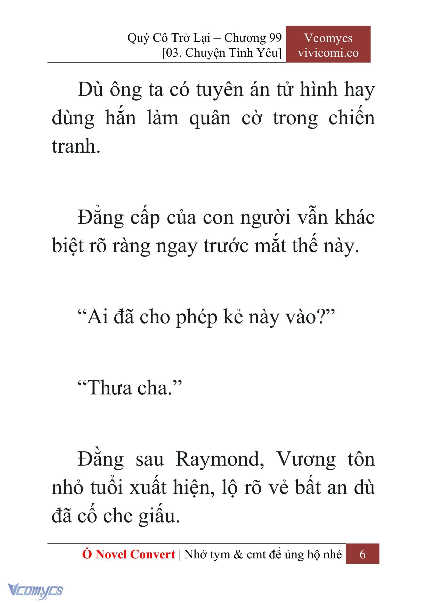 [Novel] Quý Cô Trở Lại Chapter 99 - Trang 9