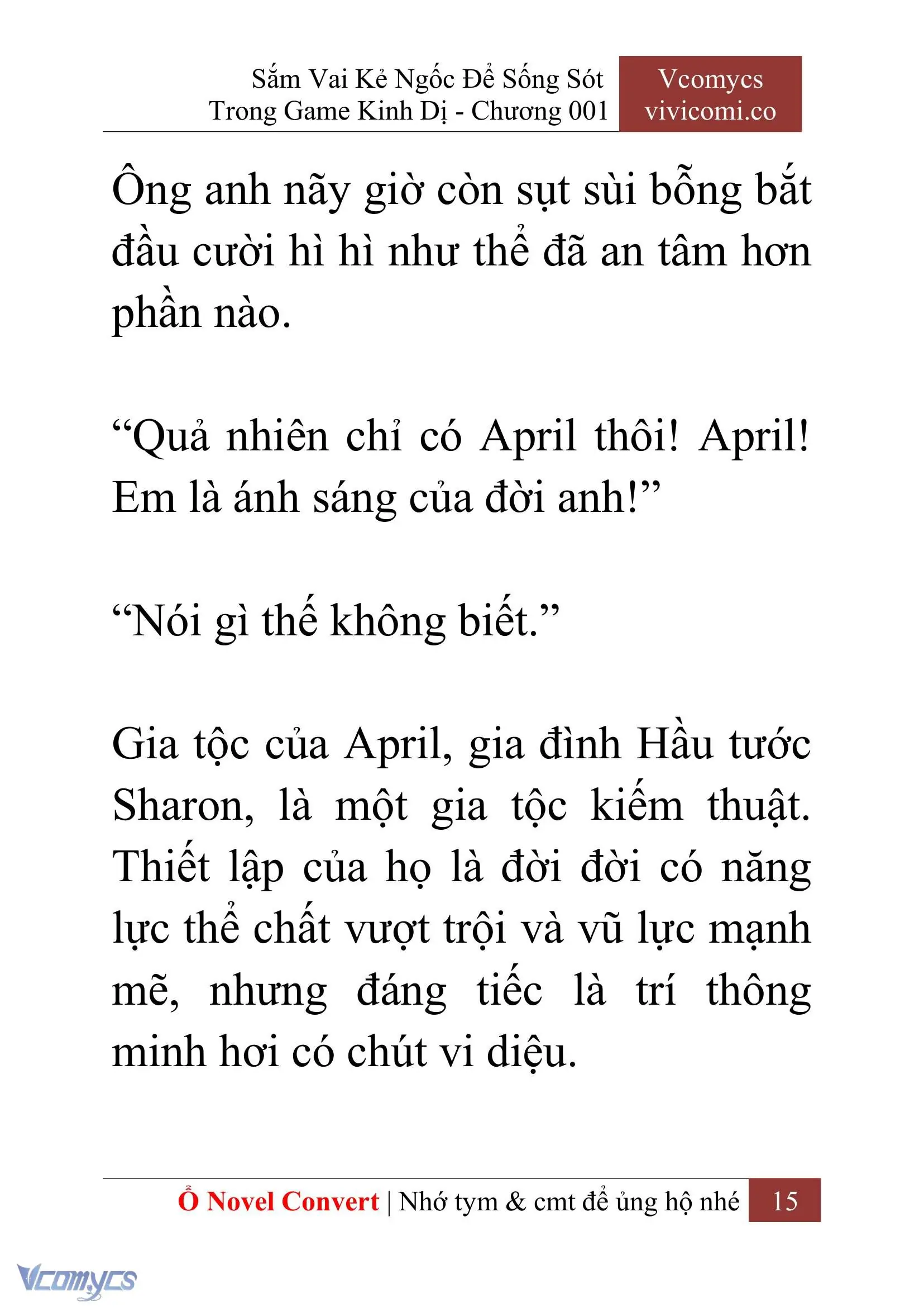 [Novel] Sắm Vai Kẻ Ngốc Để Sống Sót Trong Game Kinh Dị Chapter 1 - Trang 19