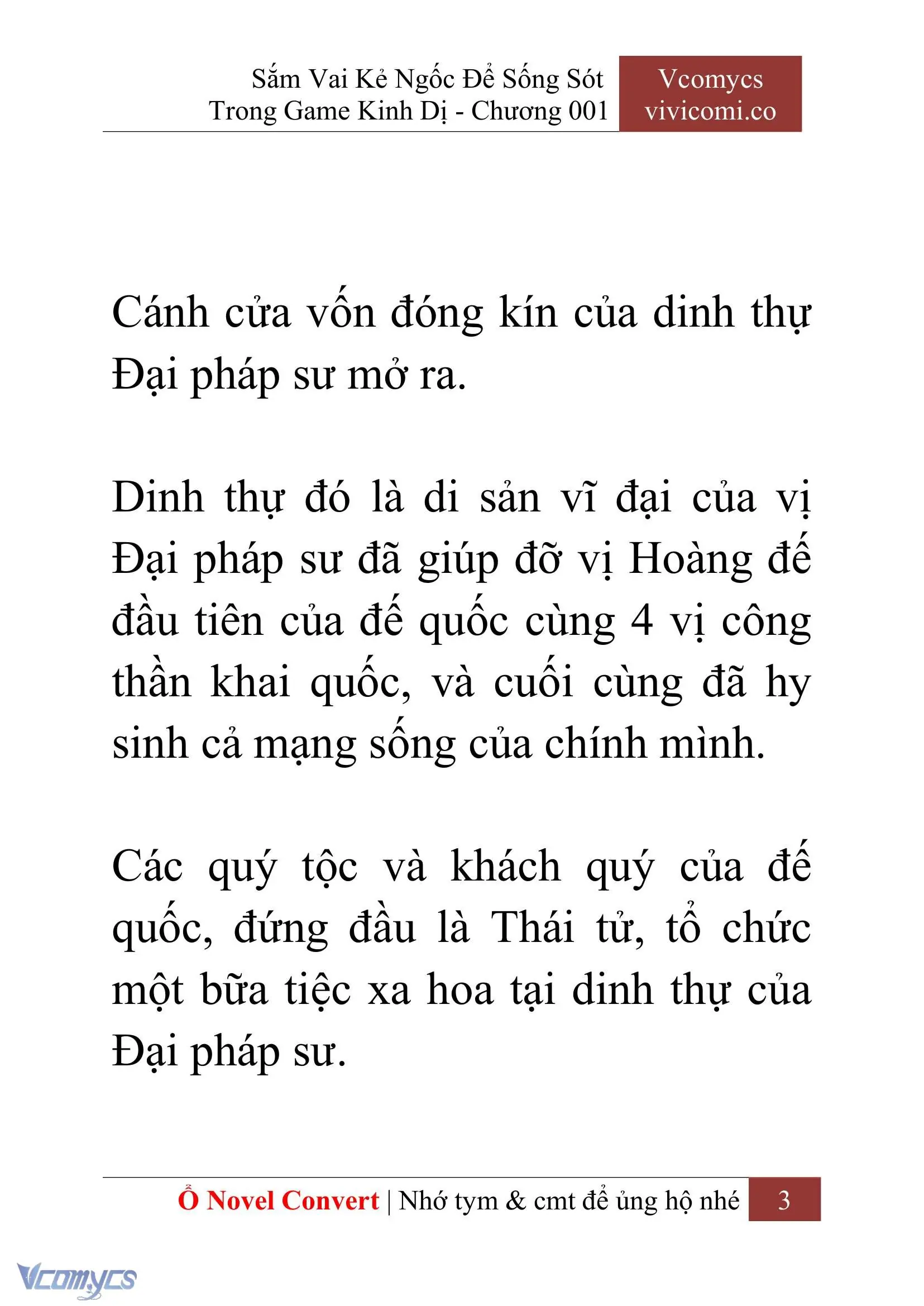 [Novel] Sắm Vai Kẻ Ngốc Để Sống Sót Trong Game Kinh Dị Chapter 1 - Trang 7