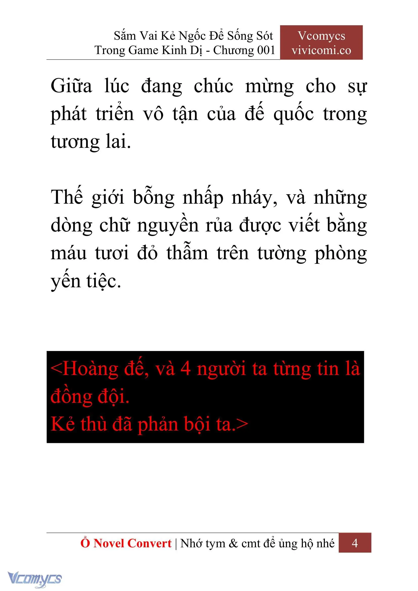[Novel] Sắm Vai Kẻ Ngốc Để Sống Sót Trong Game Kinh Dị Chapter 1 - Trang 8