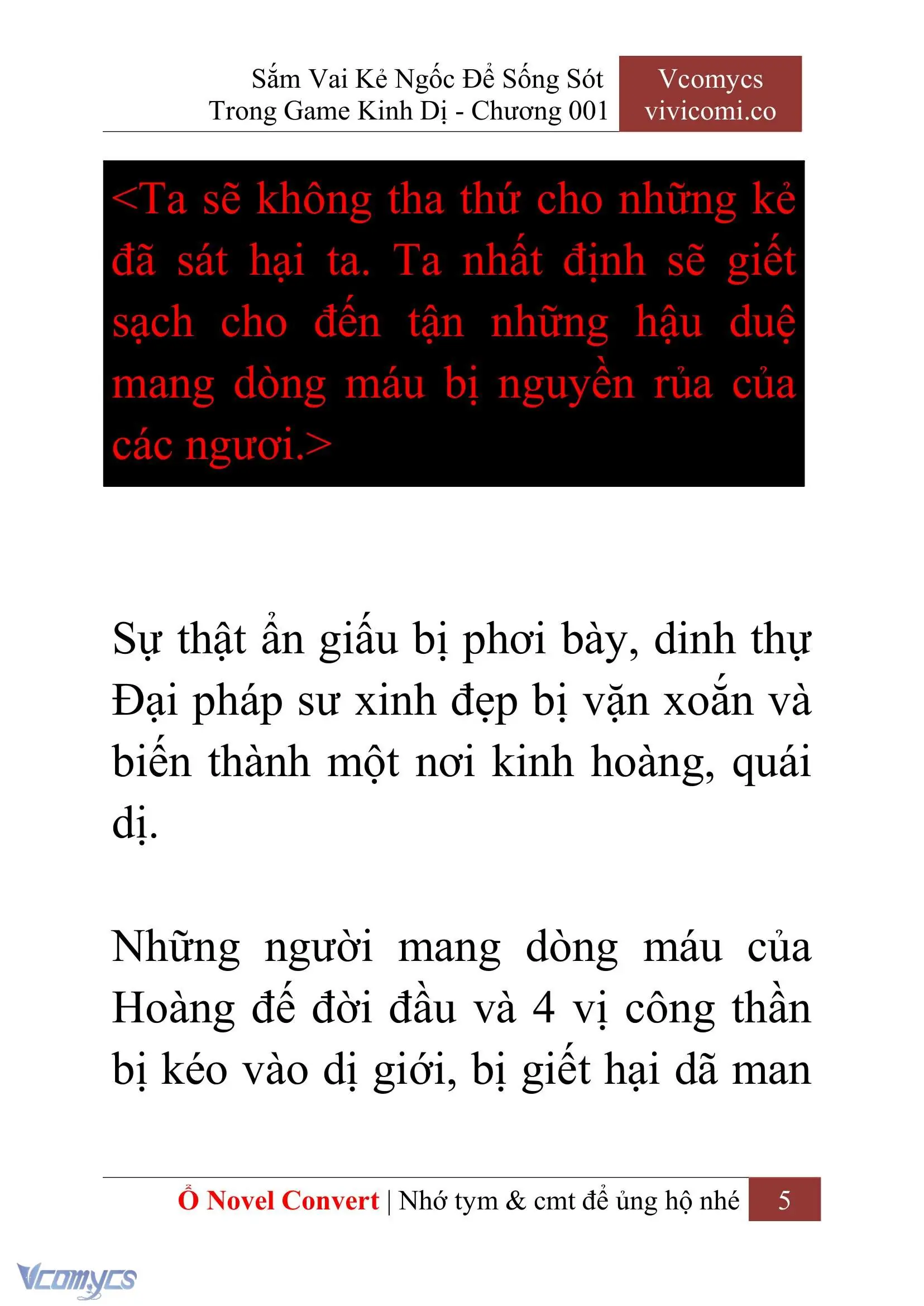 [Novel] Sắm Vai Kẻ Ngốc Để Sống Sót Trong Game Kinh Dị Chapter 1 - Trang 9