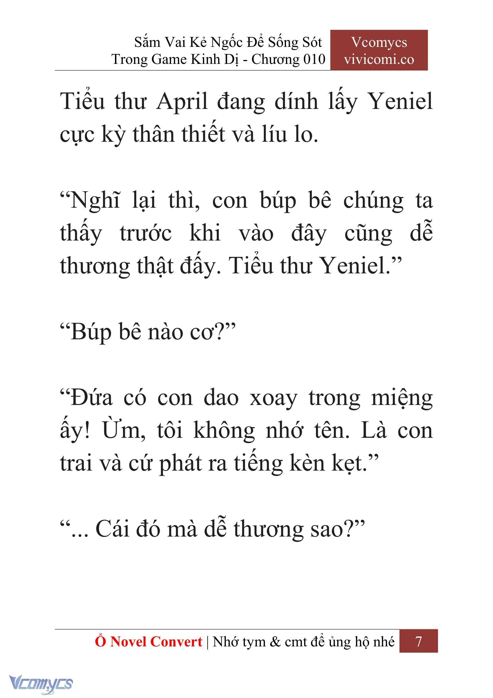 [Novel] Sắm Vai Kẻ Ngốc Để Sống Sót Trong Game Kinh Dị Chapter 10 - Trang 11