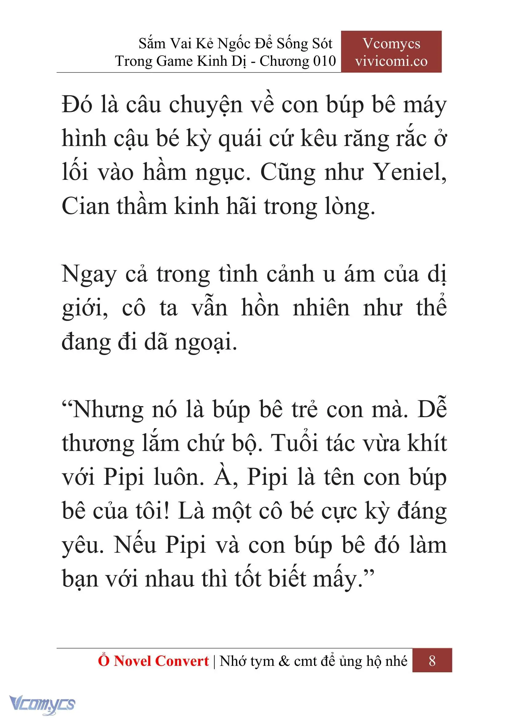 [Novel] Sắm Vai Kẻ Ngốc Để Sống Sót Trong Game Kinh Dị Chapter 10 - Trang 12