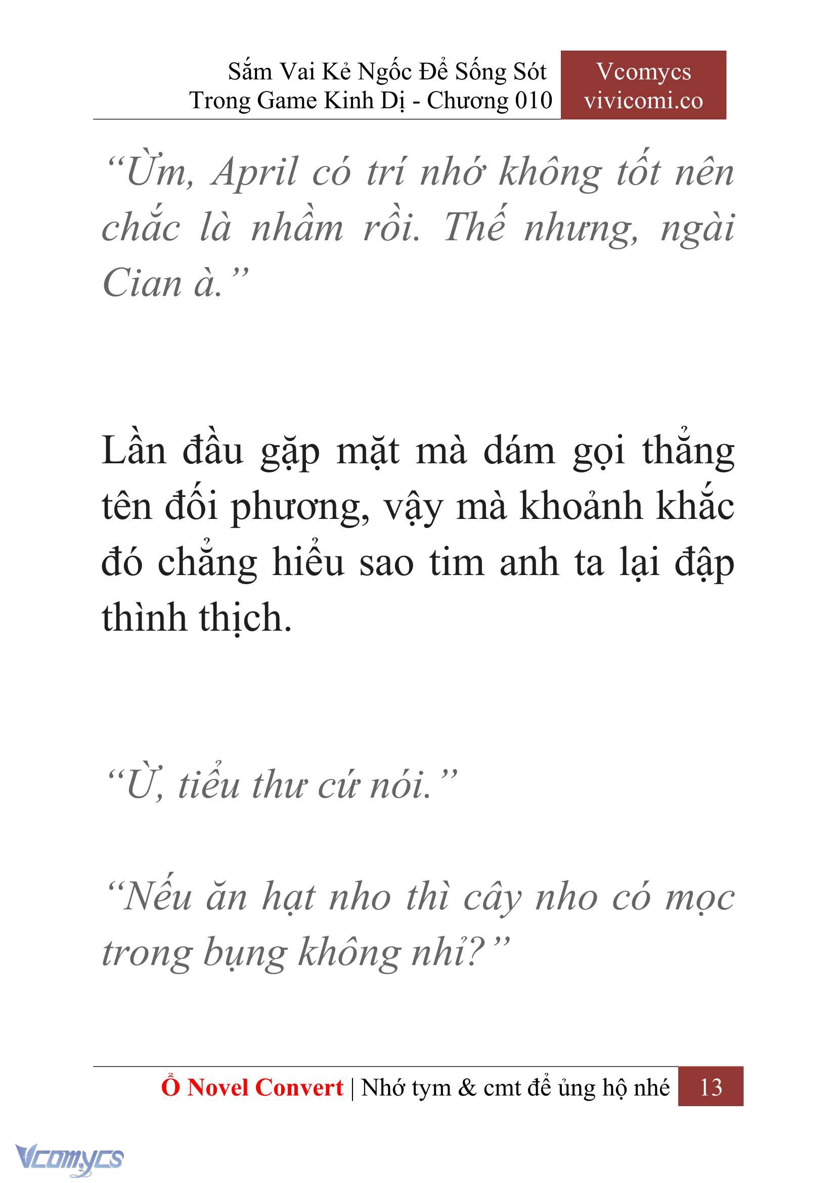 [Novel] Sắm Vai Kẻ Ngốc Để Sống Sót Trong Game Kinh Dị Chapter 10 - Trang 17
