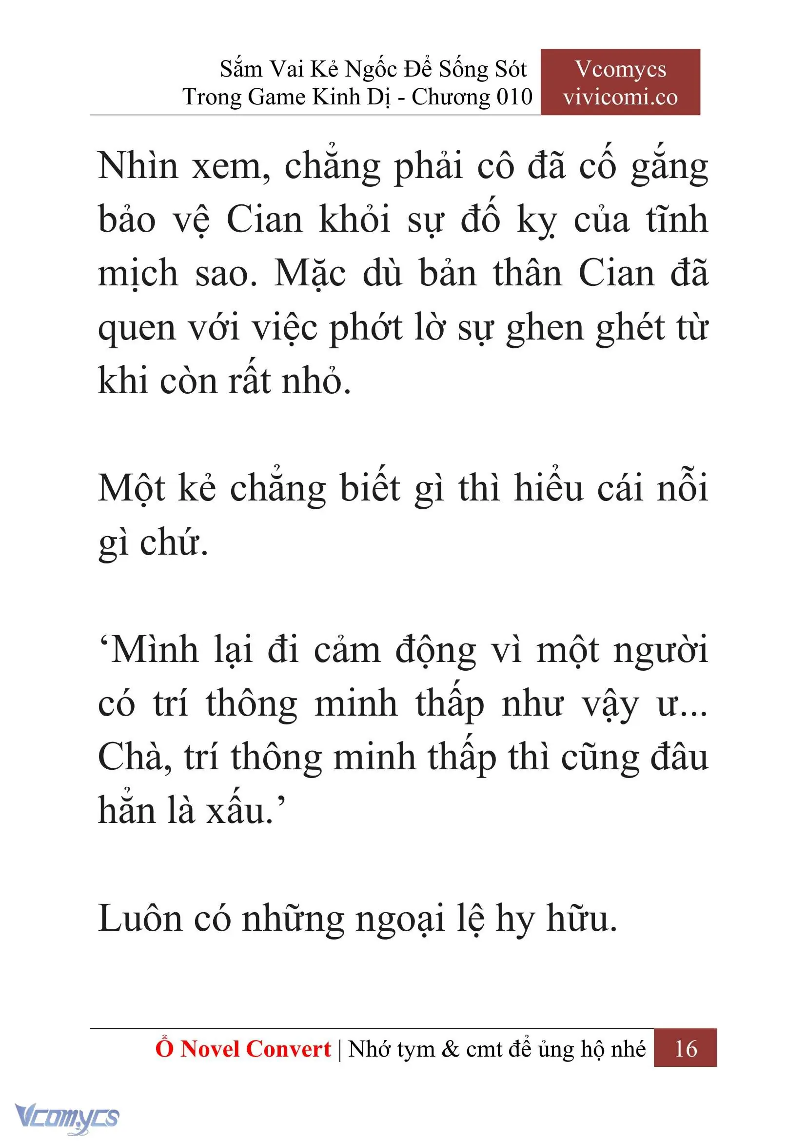 [Novel] Sắm Vai Kẻ Ngốc Để Sống Sót Trong Game Kinh Dị Chapter 10 - Trang 20
