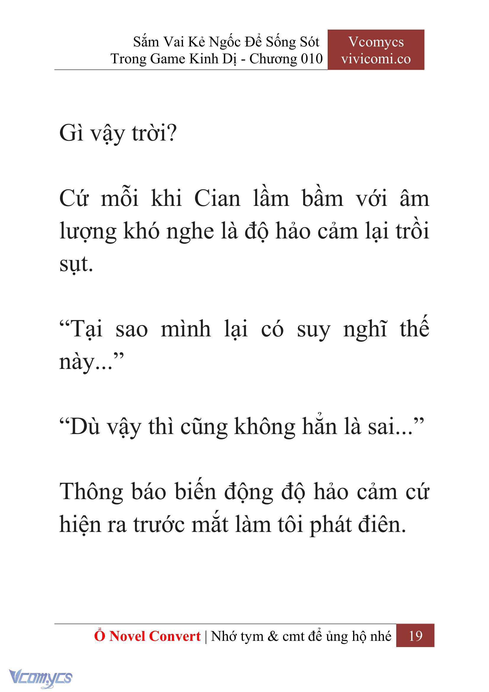 [Novel] Sắm Vai Kẻ Ngốc Để Sống Sót Trong Game Kinh Dị Chapter 10 - Trang 23