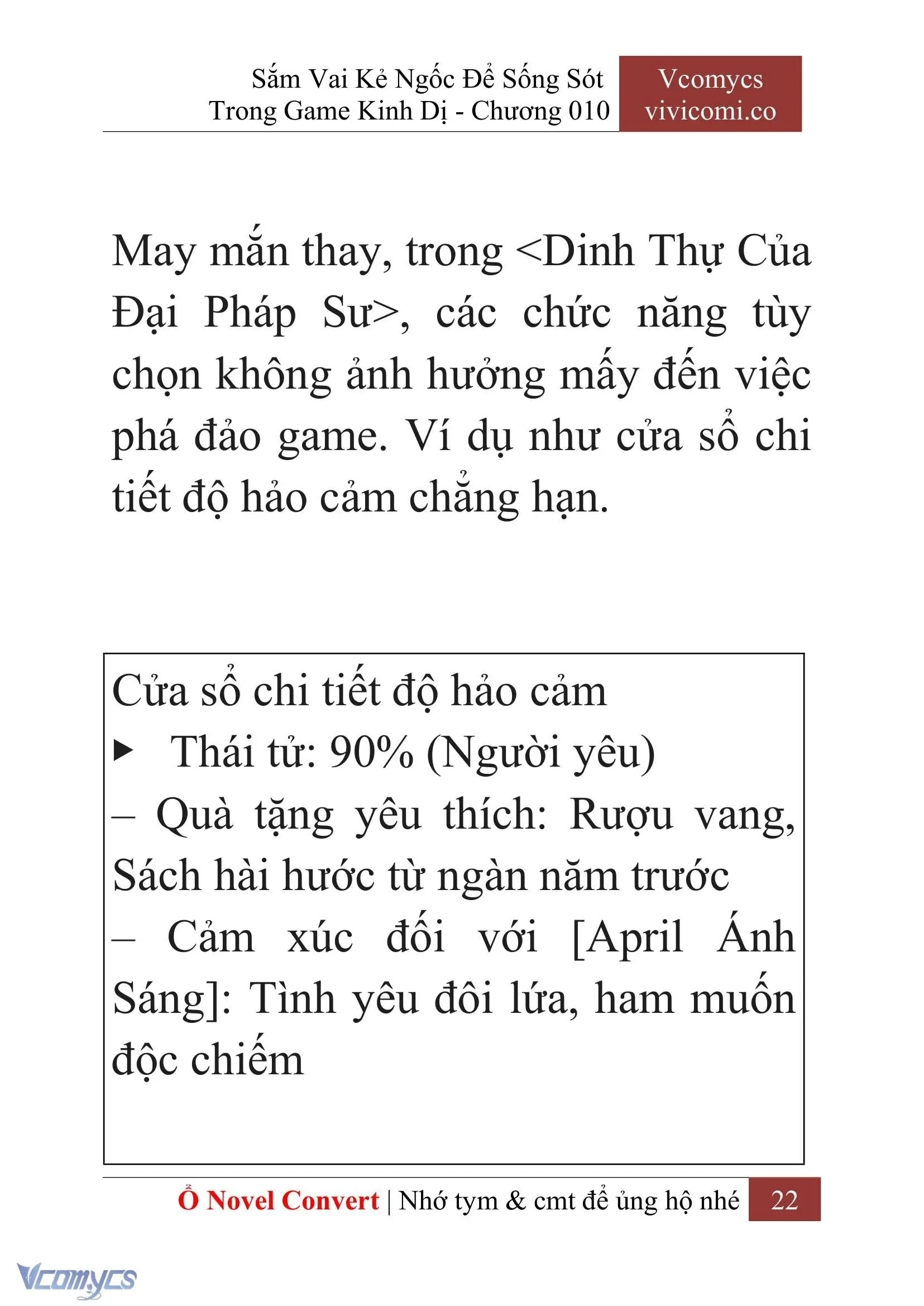 [Novel] Sắm Vai Kẻ Ngốc Để Sống Sót Trong Game Kinh Dị Chapter 10 - Trang 26