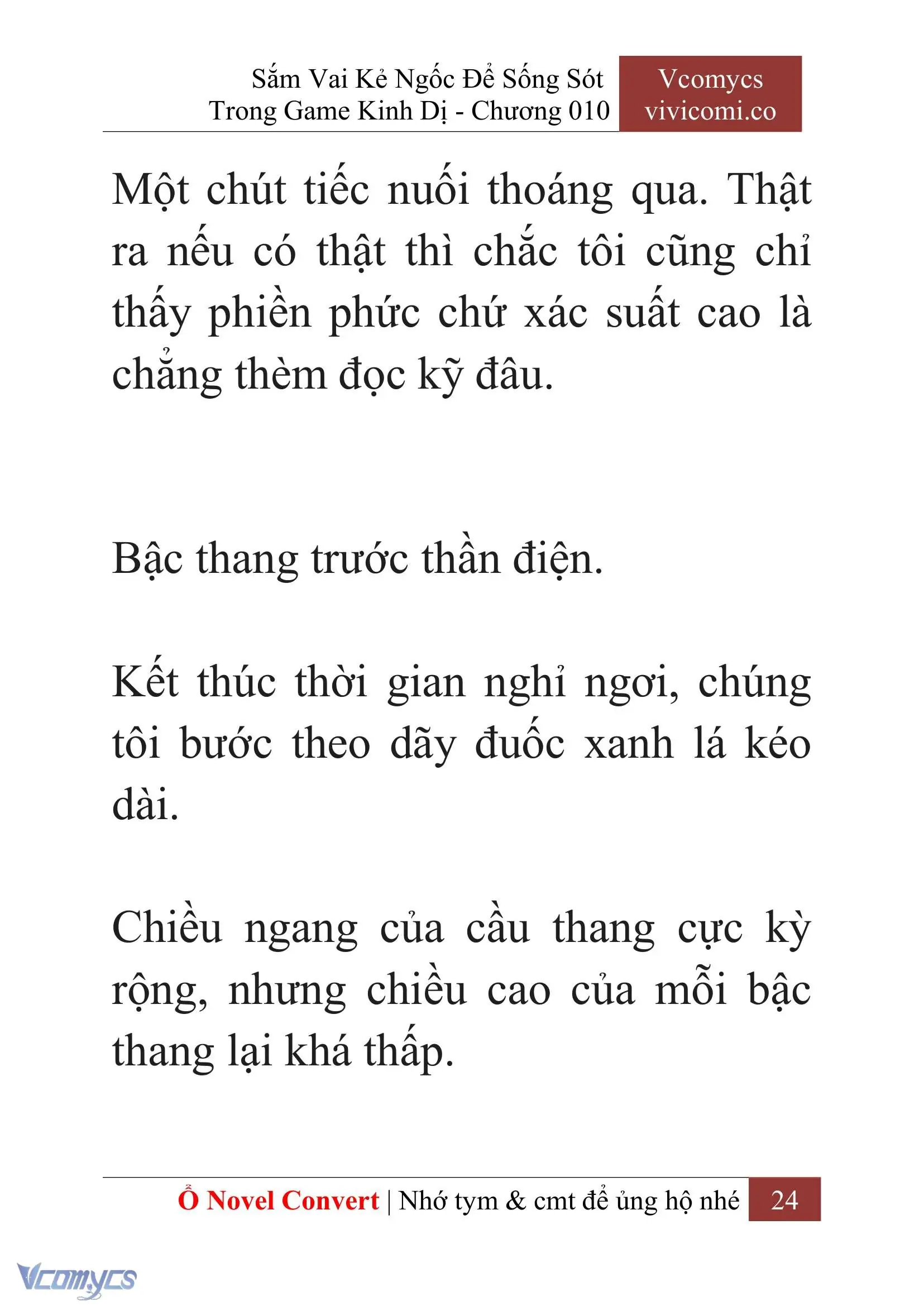 [Novel] Sắm Vai Kẻ Ngốc Để Sống Sót Trong Game Kinh Dị Chapter 10 - Trang 28
