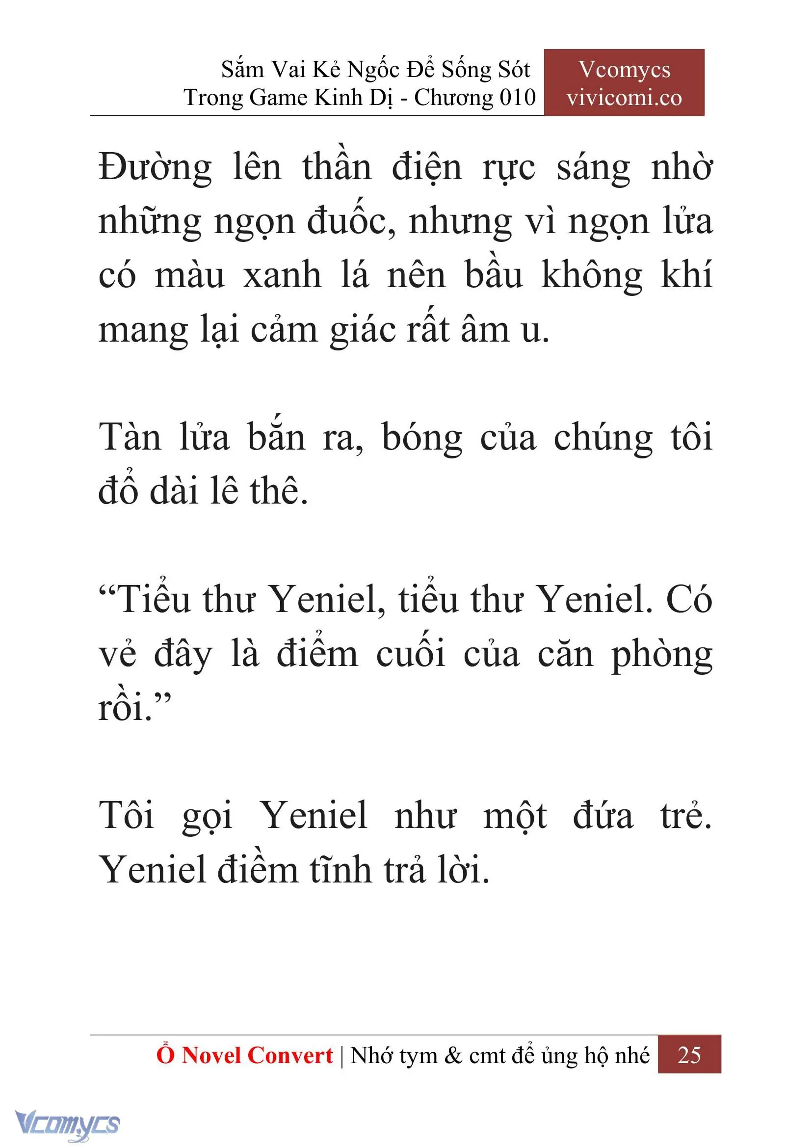 [Novel] Sắm Vai Kẻ Ngốc Để Sống Sót Trong Game Kinh Dị Chapter 10 - Trang 29