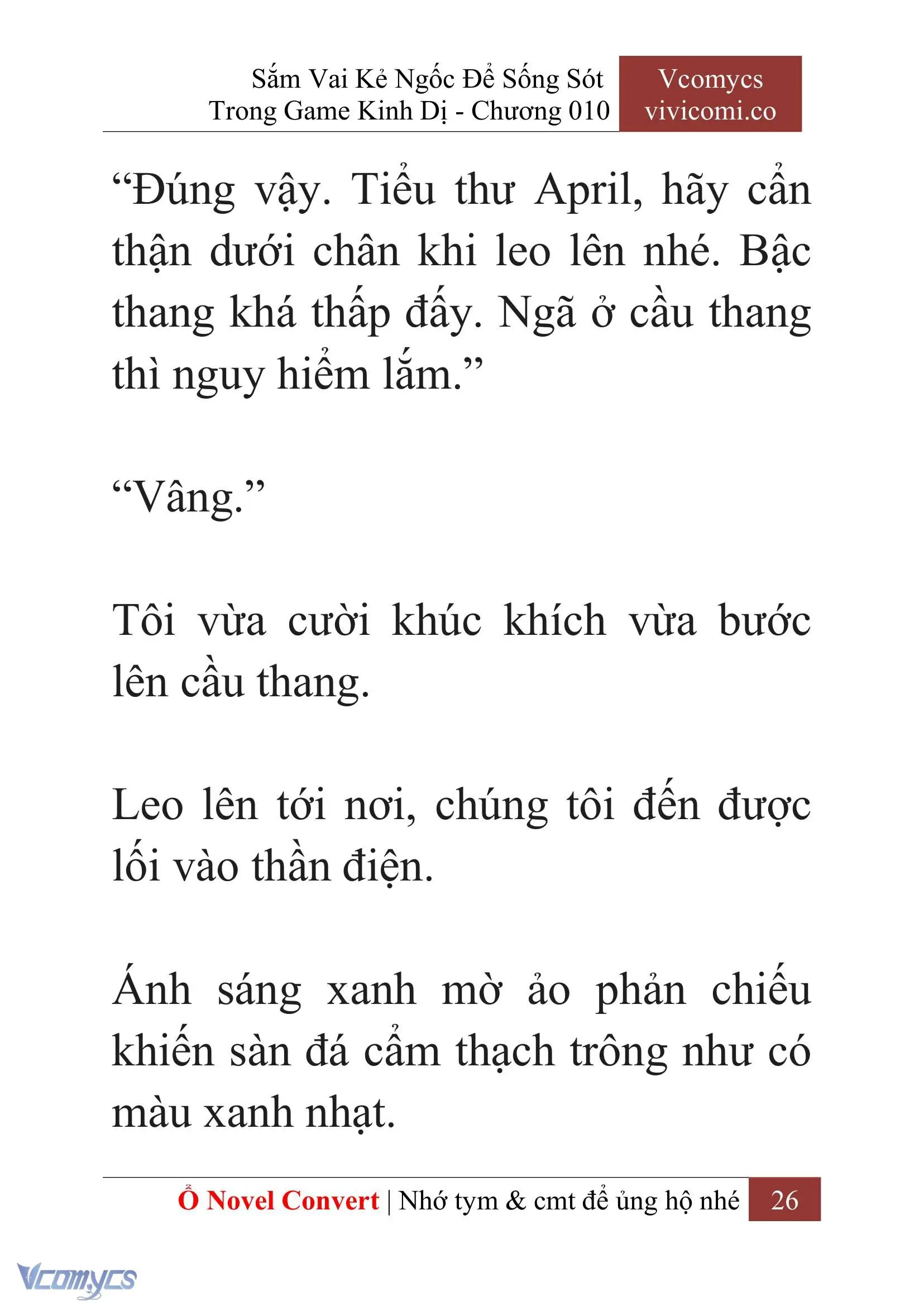 [Novel] Sắm Vai Kẻ Ngốc Để Sống Sót Trong Game Kinh Dị Chapter 10 - Trang 30