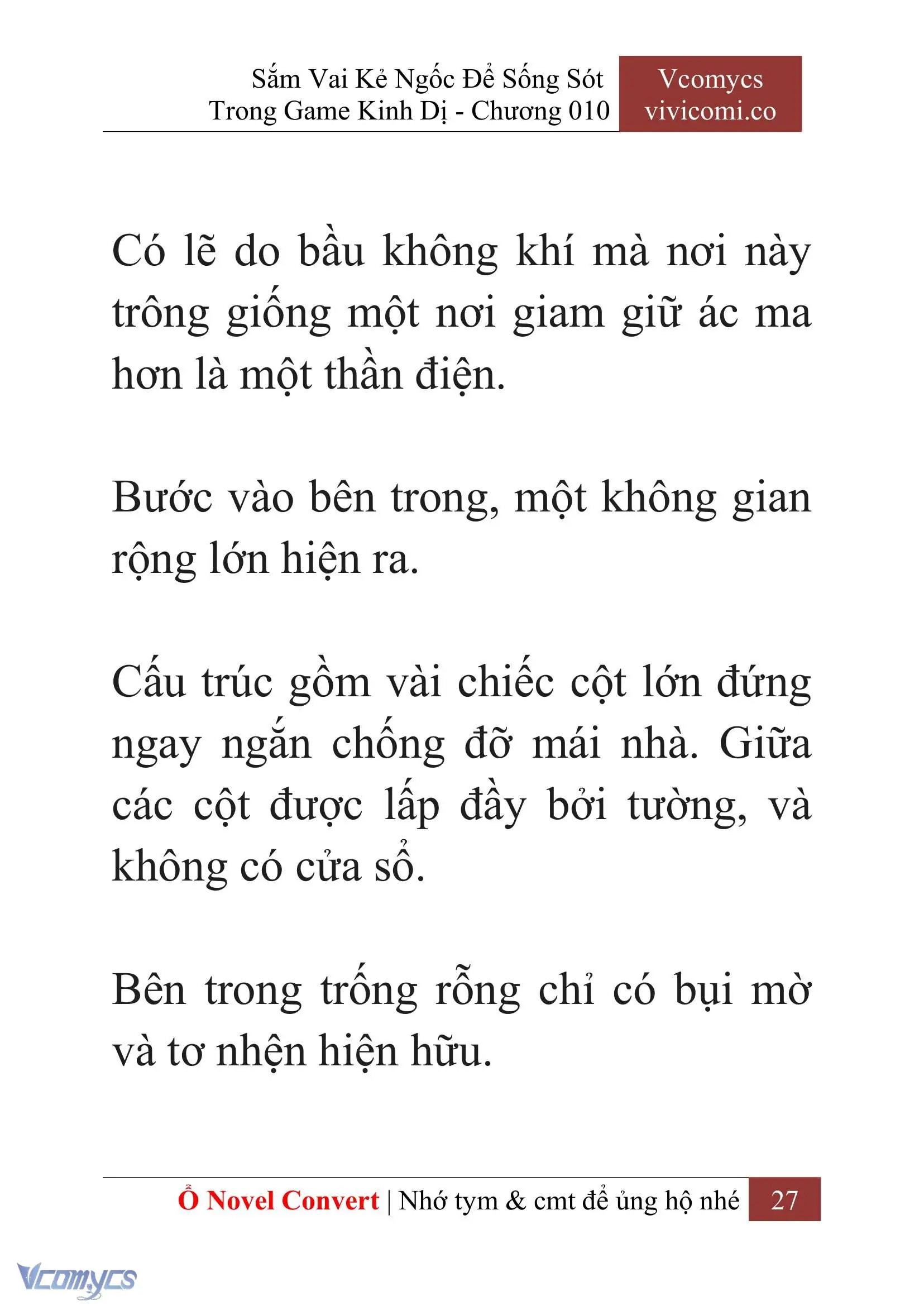 [Novel] Sắm Vai Kẻ Ngốc Để Sống Sót Trong Game Kinh Dị Chapter 10 - Trang 31