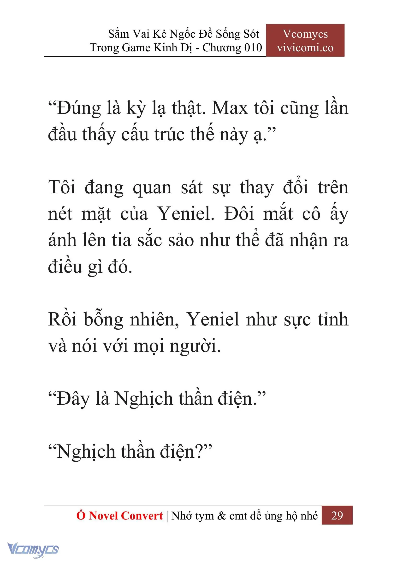 [Novel] Sắm Vai Kẻ Ngốc Để Sống Sót Trong Game Kinh Dị Chapter 10 - Trang 33