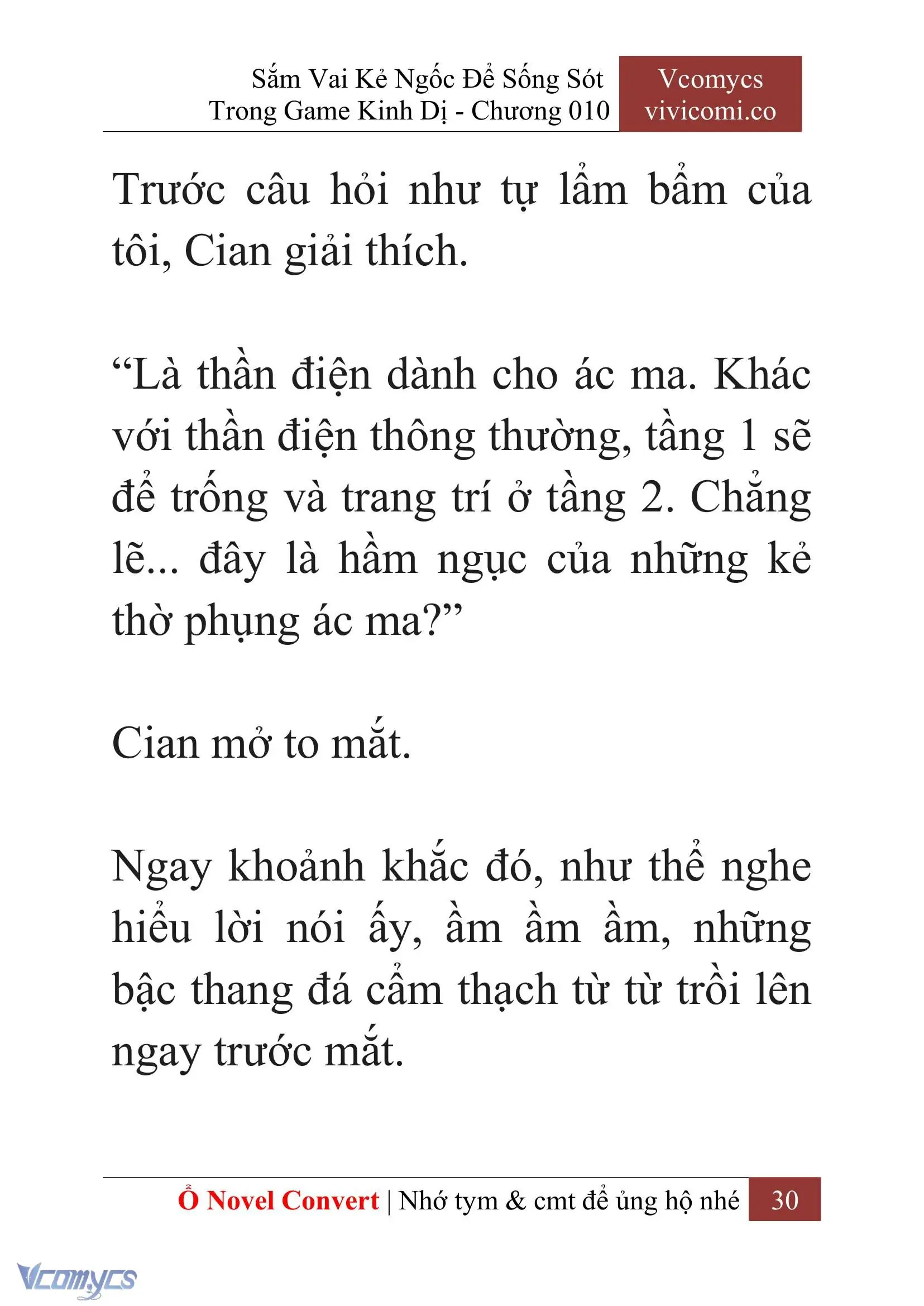 [Novel] Sắm Vai Kẻ Ngốc Để Sống Sót Trong Game Kinh Dị Chapter 10 - Trang 34