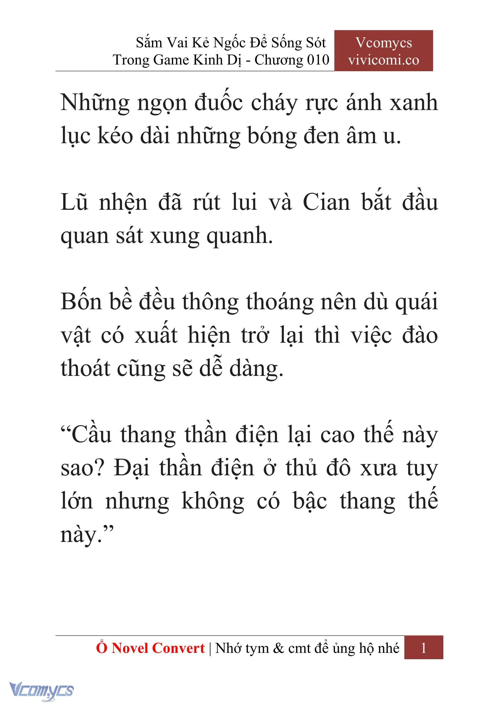 [Novel] Sắm Vai Kẻ Ngốc Để Sống Sót Trong Game Kinh Dị Chapter 10 - Trang 5