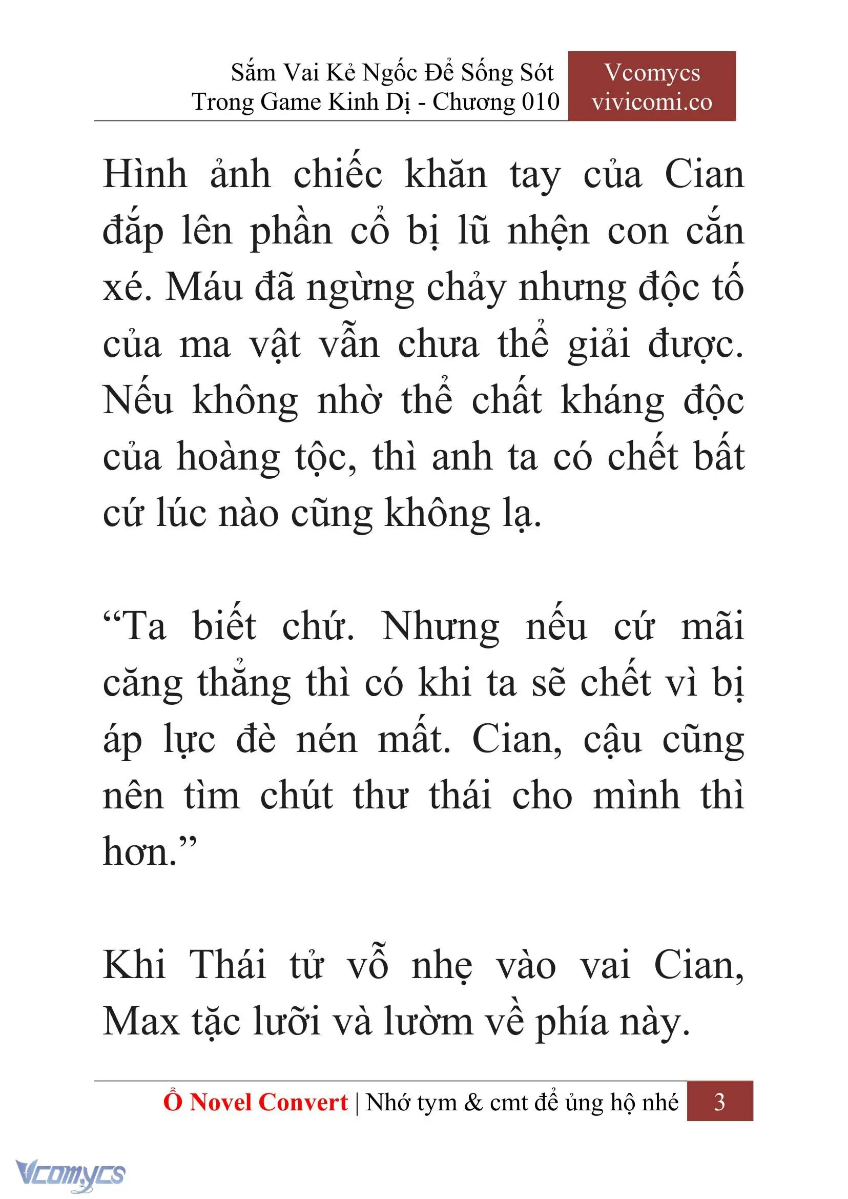 [Novel] Sắm Vai Kẻ Ngốc Để Sống Sót Trong Game Kinh Dị Chapter 10 - Trang 7