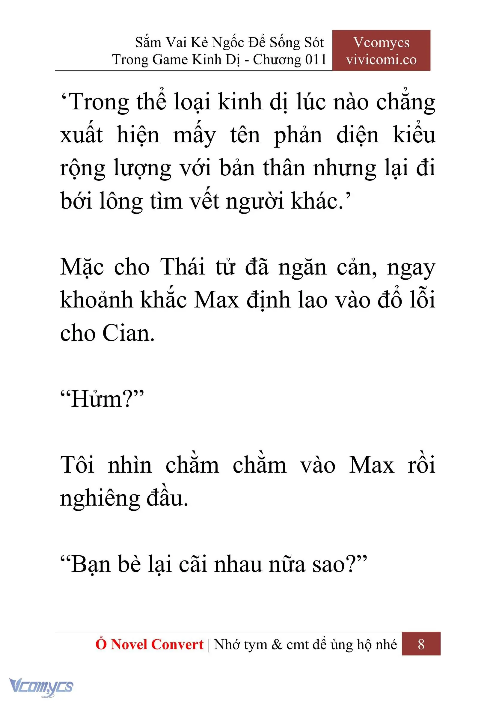[Novel] Sắm Vai Kẻ Ngốc Để Sống Sót Trong Game Kinh Dị Chapter 11 - Trang 12