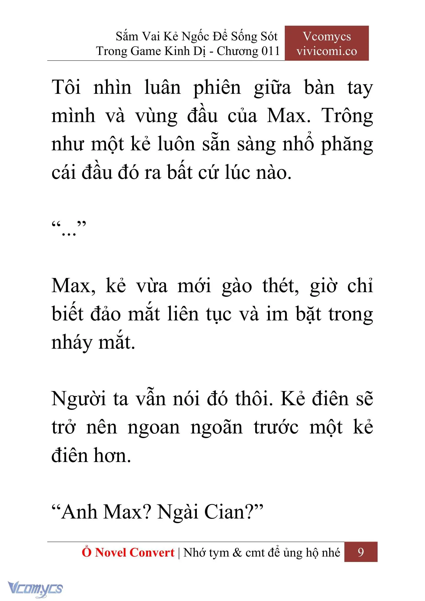 [Novel] Sắm Vai Kẻ Ngốc Để Sống Sót Trong Game Kinh Dị Chapter 11 - Trang 13