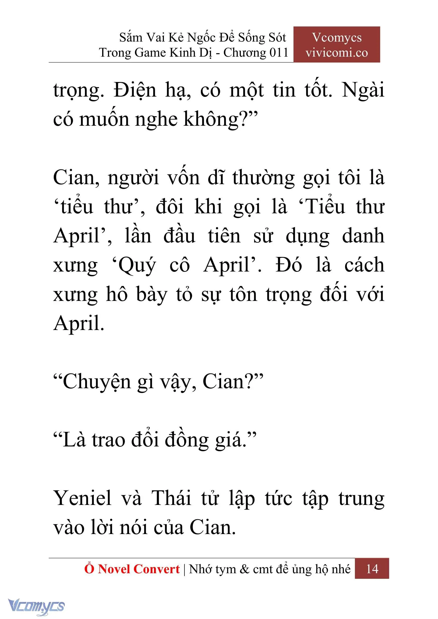 [Novel] Sắm Vai Kẻ Ngốc Để Sống Sót Trong Game Kinh Dị Chapter 11 - Trang 18