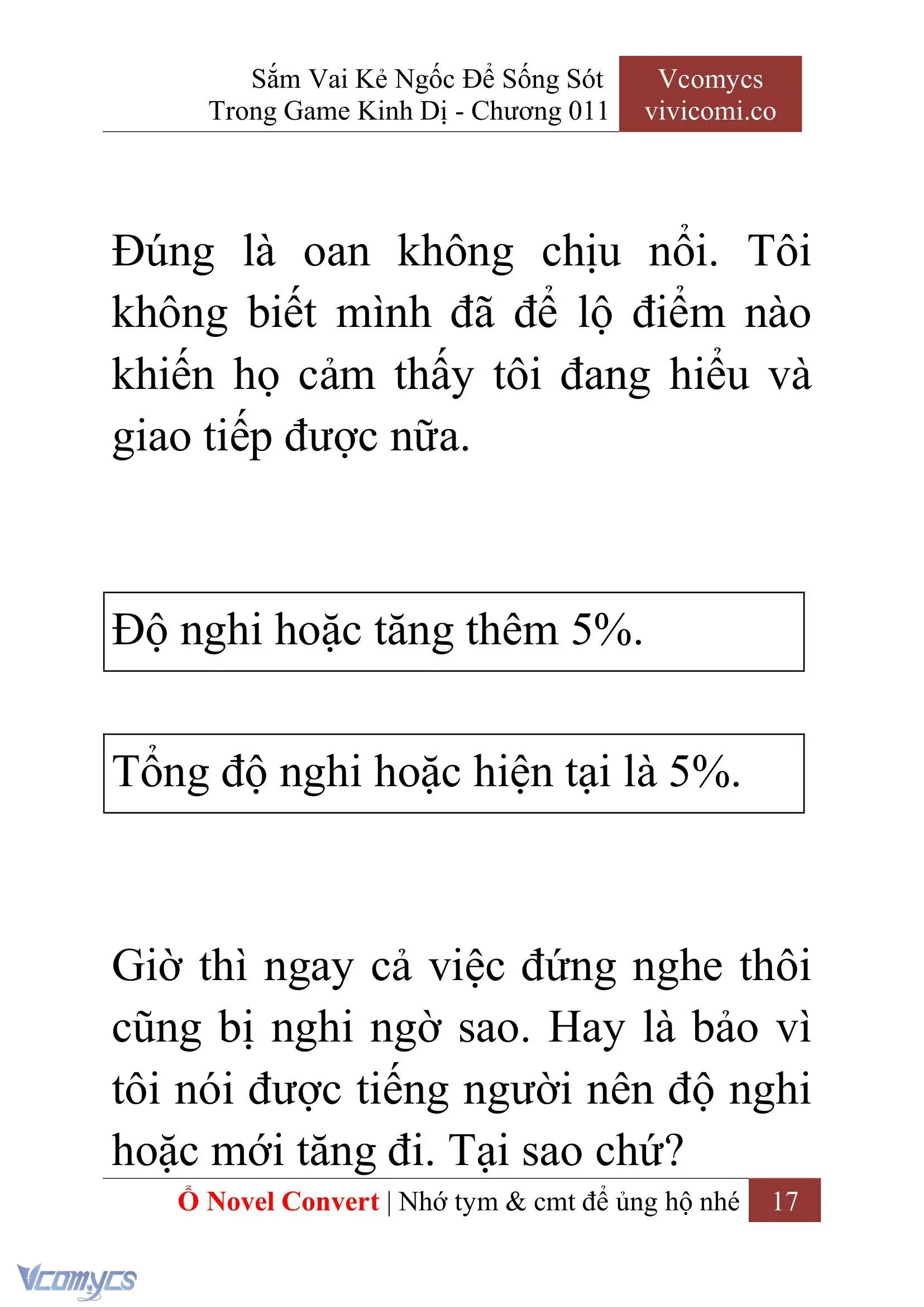 [Novel] Sắm Vai Kẻ Ngốc Để Sống Sót Trong Game Kinh Dị Chapter 11 - Trang 21