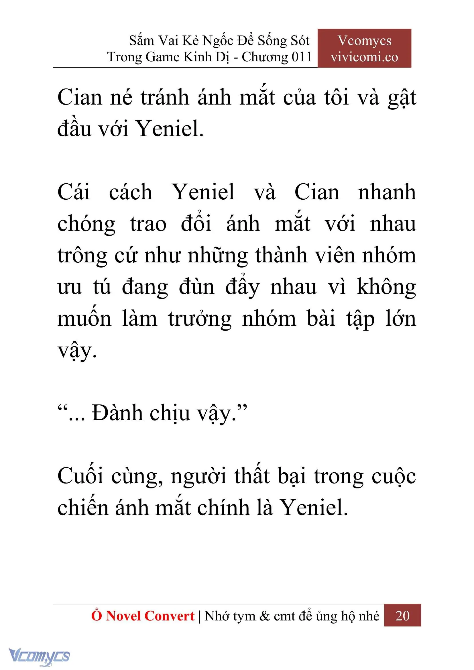[Novel] Sắm Vai Kẻ Ngốc Để Sống Sót Trong Game Kinh Dị Chapter 11 - Trang 24