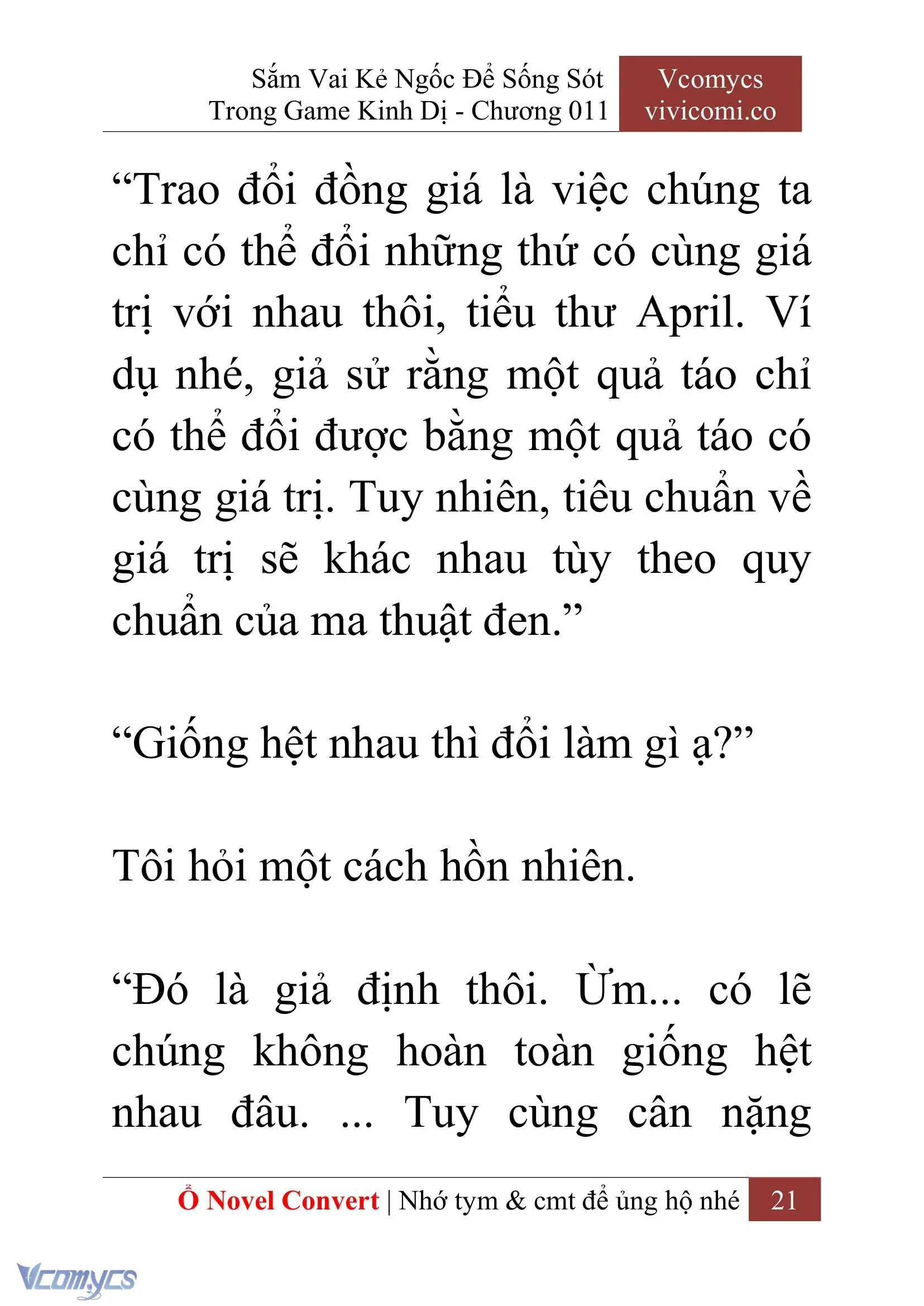 [Novel] Sắm Vai Kẻ Ngốc Để Sống Sót Trong Game Kinh Dị Chapter 11 - Trang 25