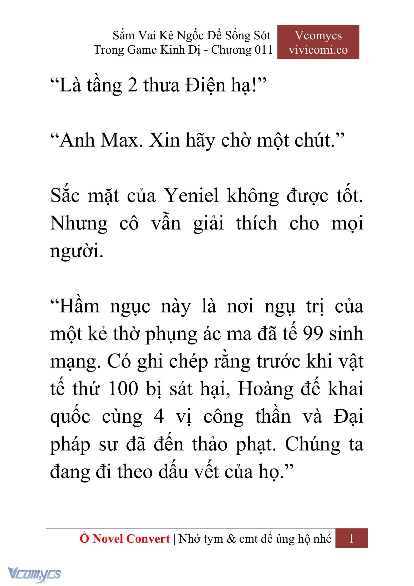 [Novel] Sắm Vai Kẻ Ngốc Để Sống Sót Trong Game Kinh Dị Chapter 11 - Trang 5
