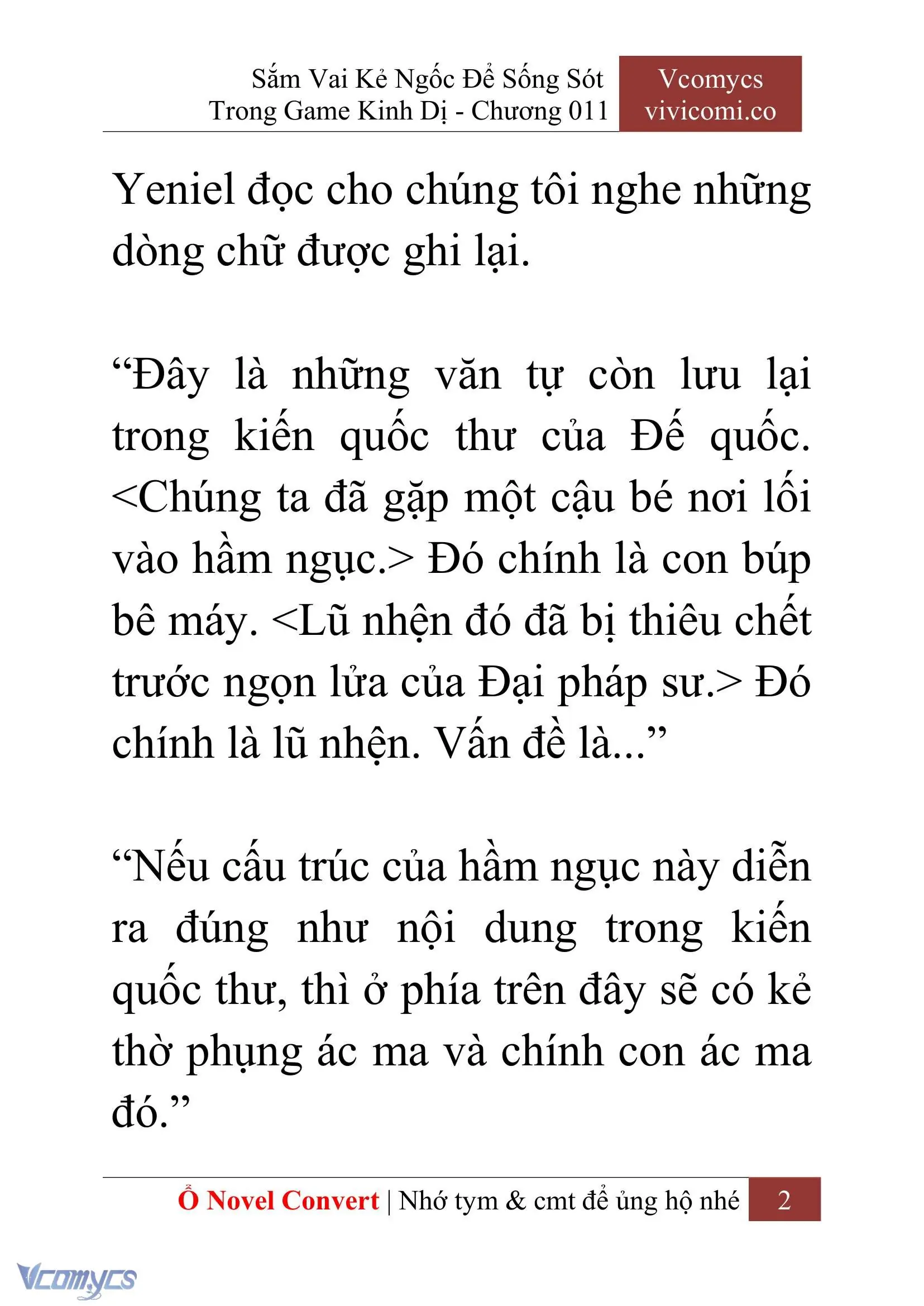 [Novel] Sắm Vai Kẻ Ngốc Để Sống Sót Trong Game Kinh Dị Chapter 11 - Trang 6