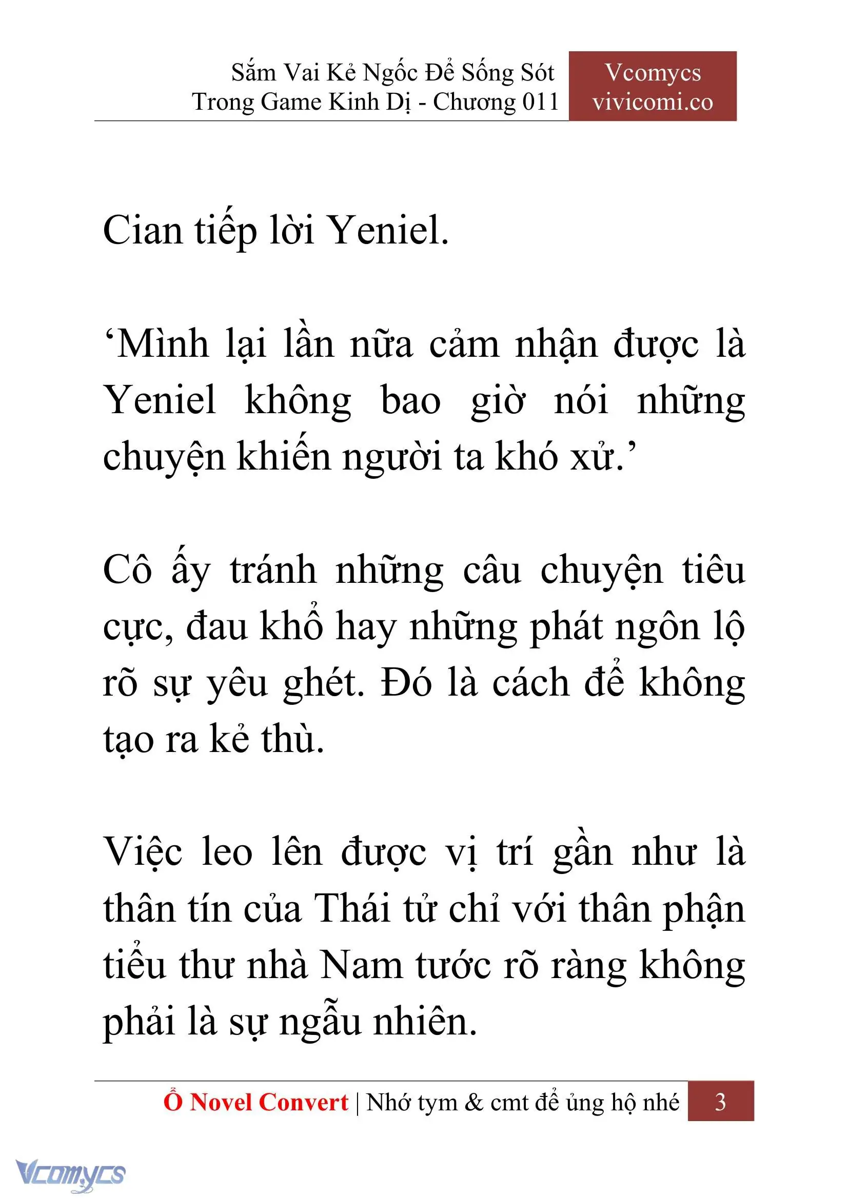 [Novel] Sắm Vai Kẻ Ngốc Để Sống Sót Trong Game Kinh Dị Chapter 11 - Trang 7