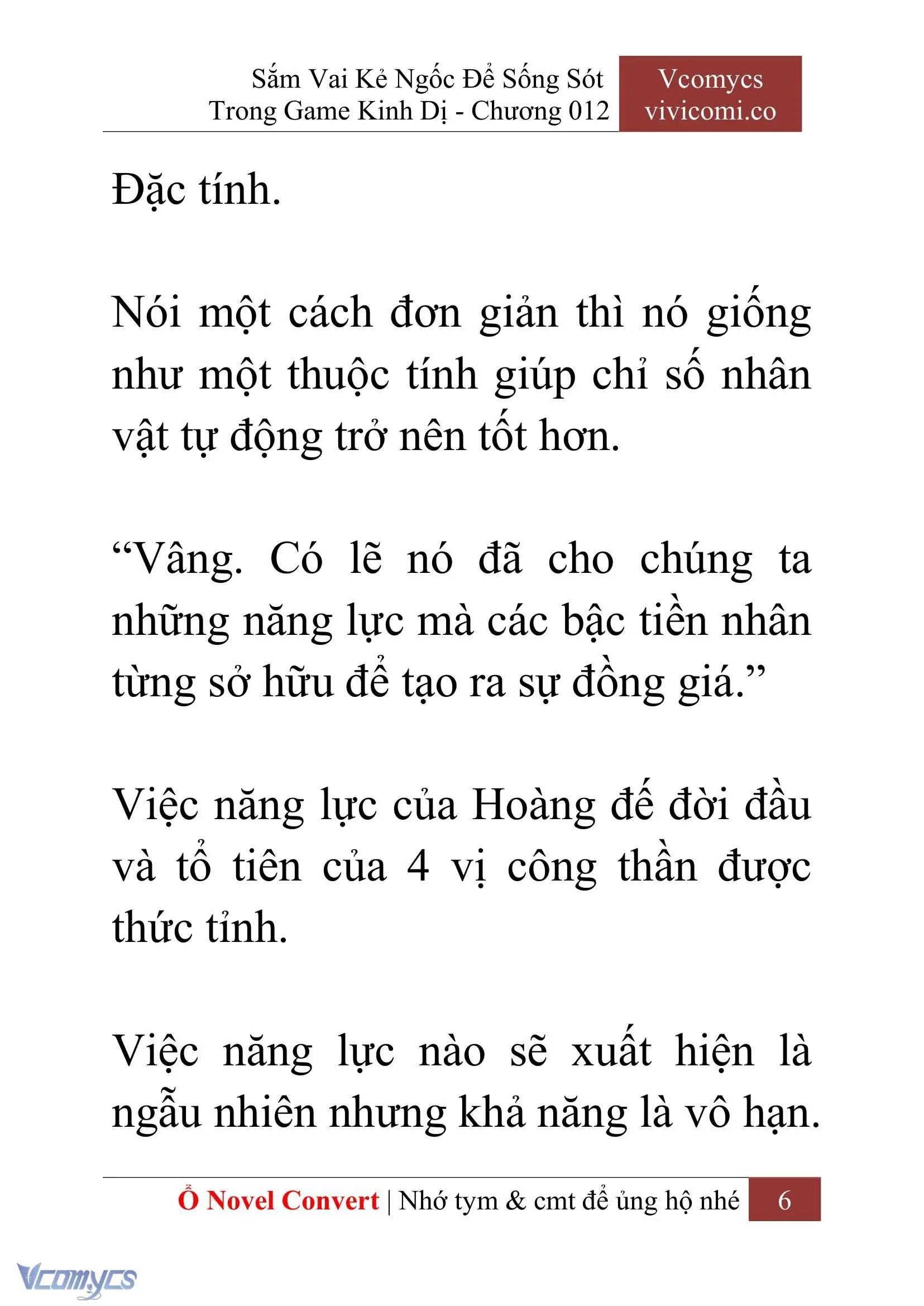 [Novel] Sắm Vai Kẻ Ngốc Để Sống Sót Trong Game Kinh Dị Chapter 12 - Trang 10
