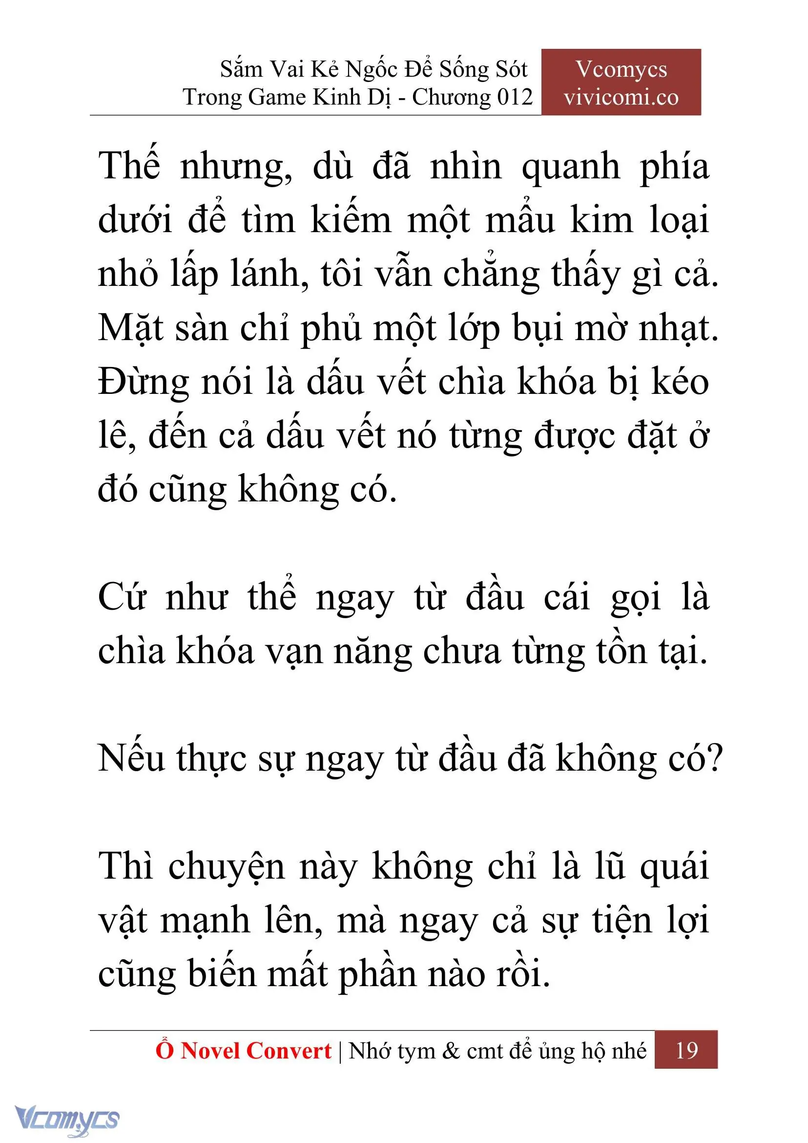 [Novel] Sắm Vai Kẻ Ngốc Để Sống Sót Trong Game Kinh Dị Chapter 12 - Trang 23