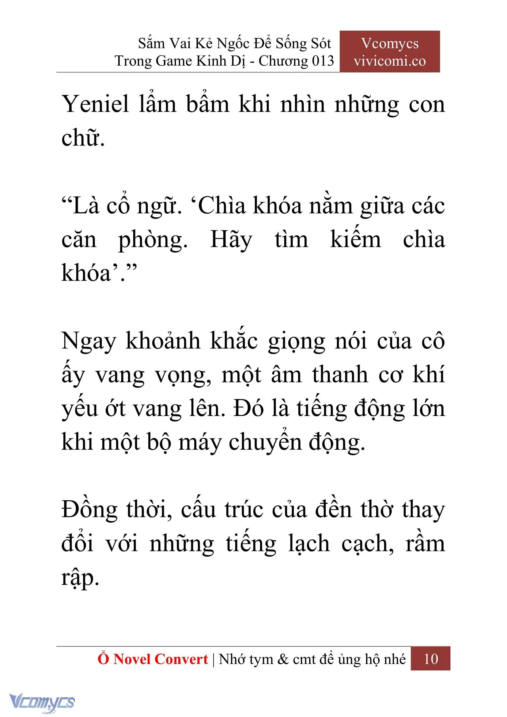 [Novel] Sắm Vai Kẻ Ngốc Để Sống Sót Trong Game Kinh Dị Chapter 13 - Trang 14