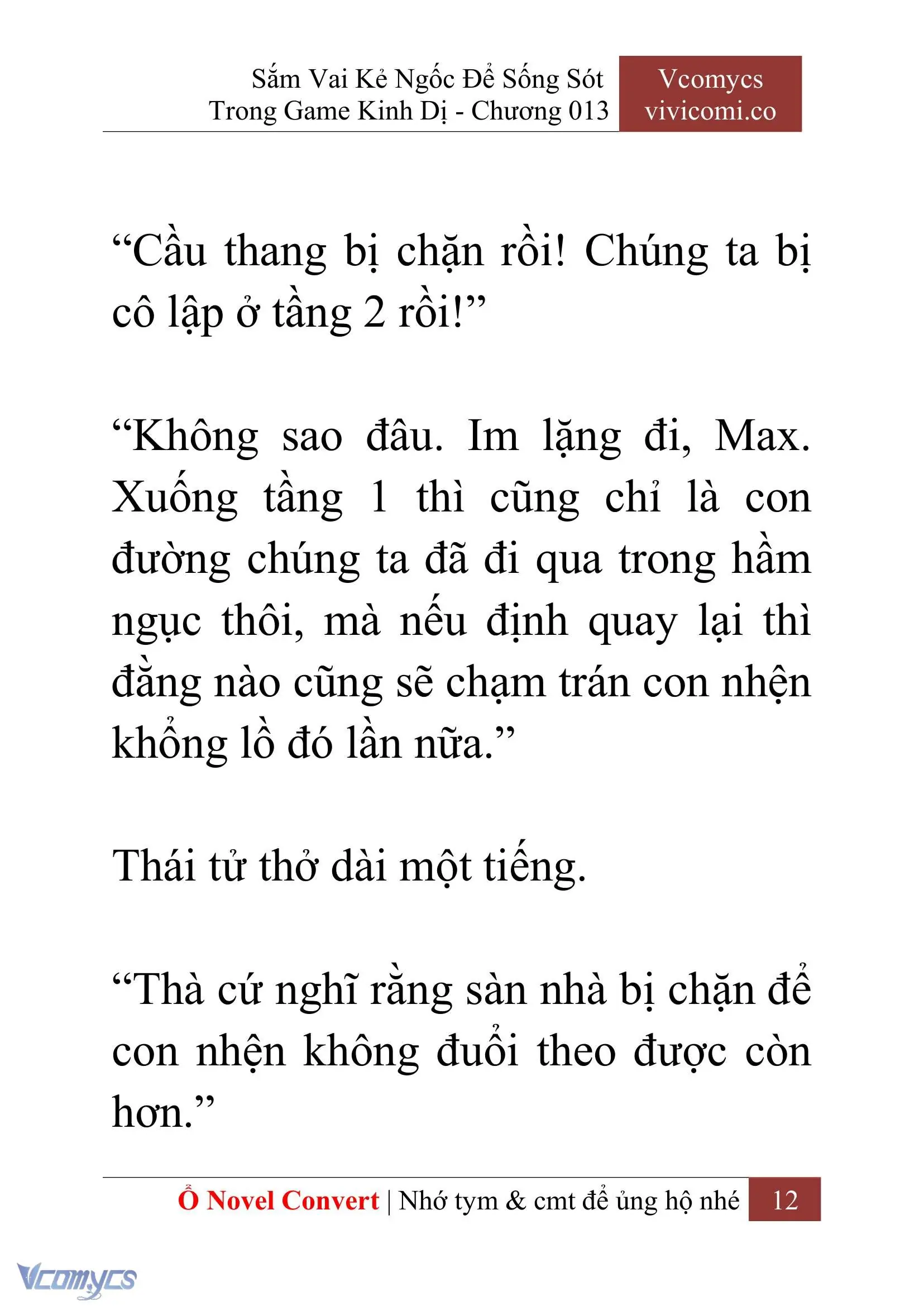 [Novel] Sắm Vai Kẻ Ngốc Để Sống Sót Trong Game Kinh Dị Chapter 13 - Trang 16