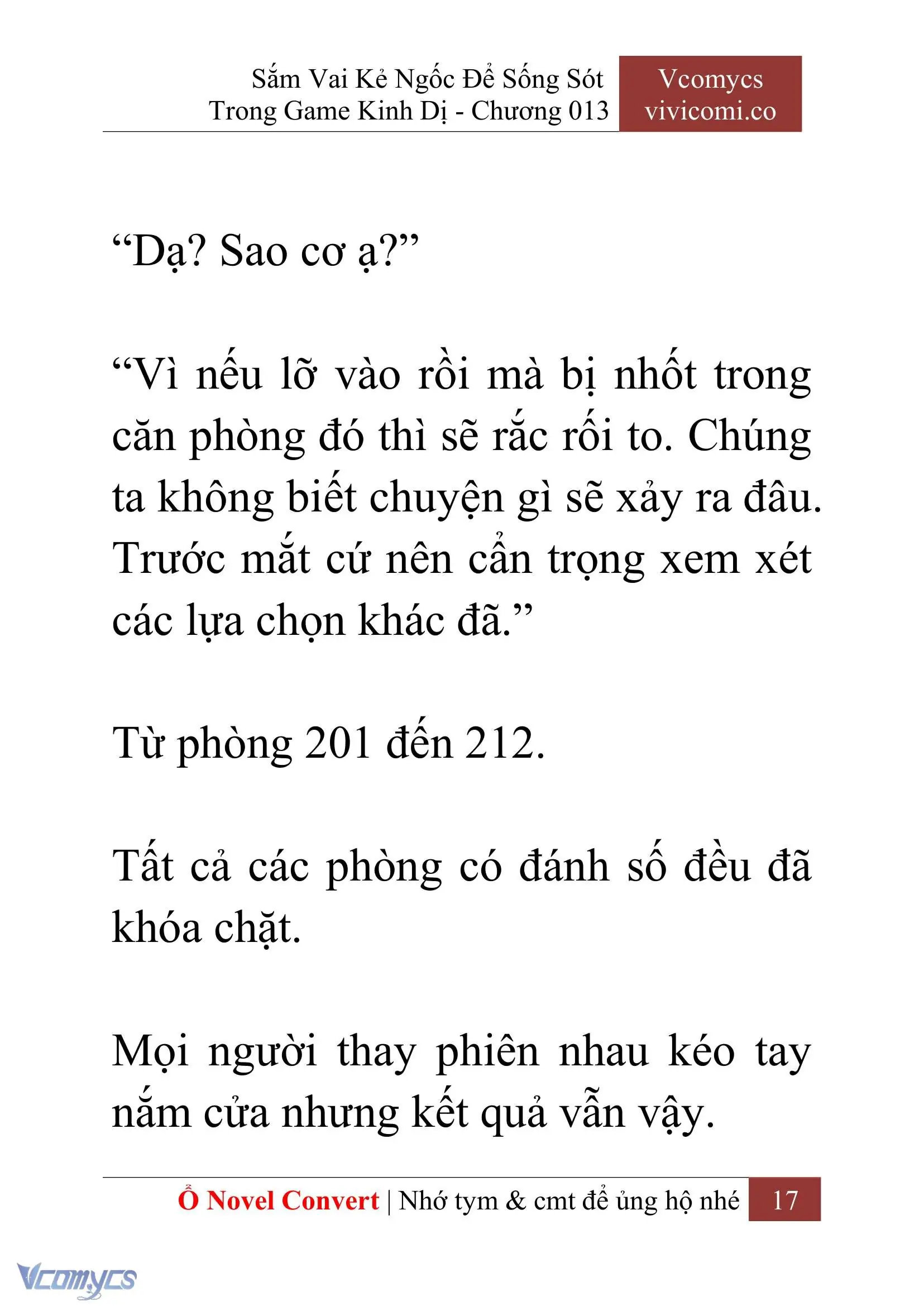 [Novel] Sắm Vai Kẻ Ngốc Để Sống Sót Trong Game Kinh Dị Chapter 13 - Trang 21