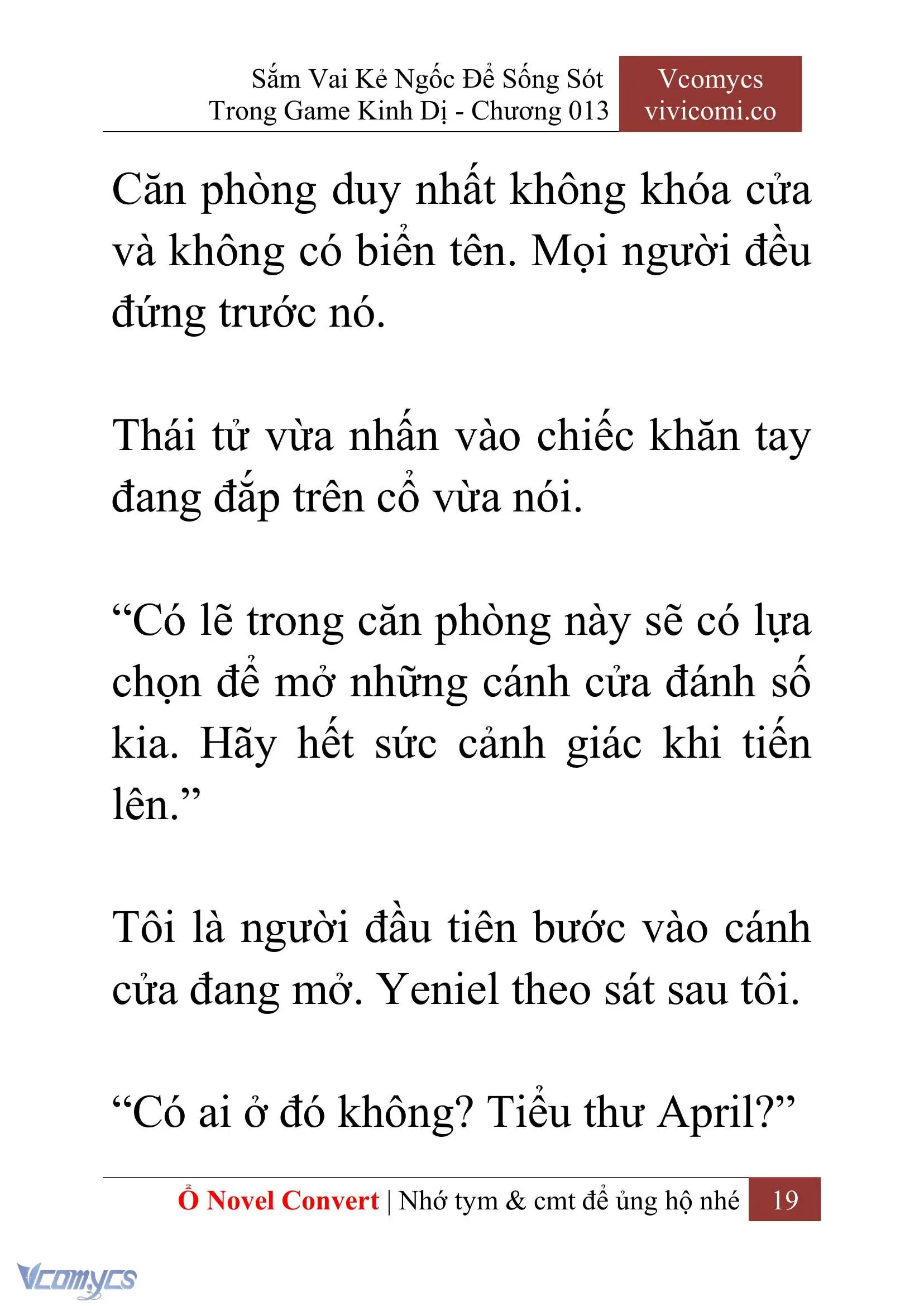 [Novel] Sắm Vai Kẻ Ngốc Để Sống Sót Trong Game Kinh Dị Chapter 13 - Trang 23