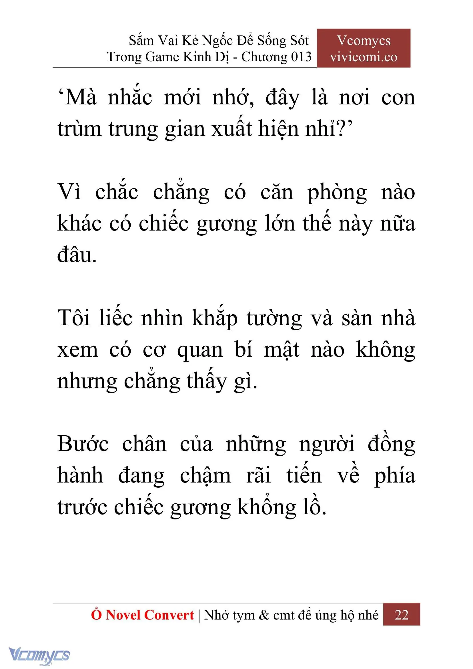 [Novel] Sắm Vai Kẻ Ngốc Để Sống Sót Trong Game Kinh Dị Chapter 13 - Trang 26