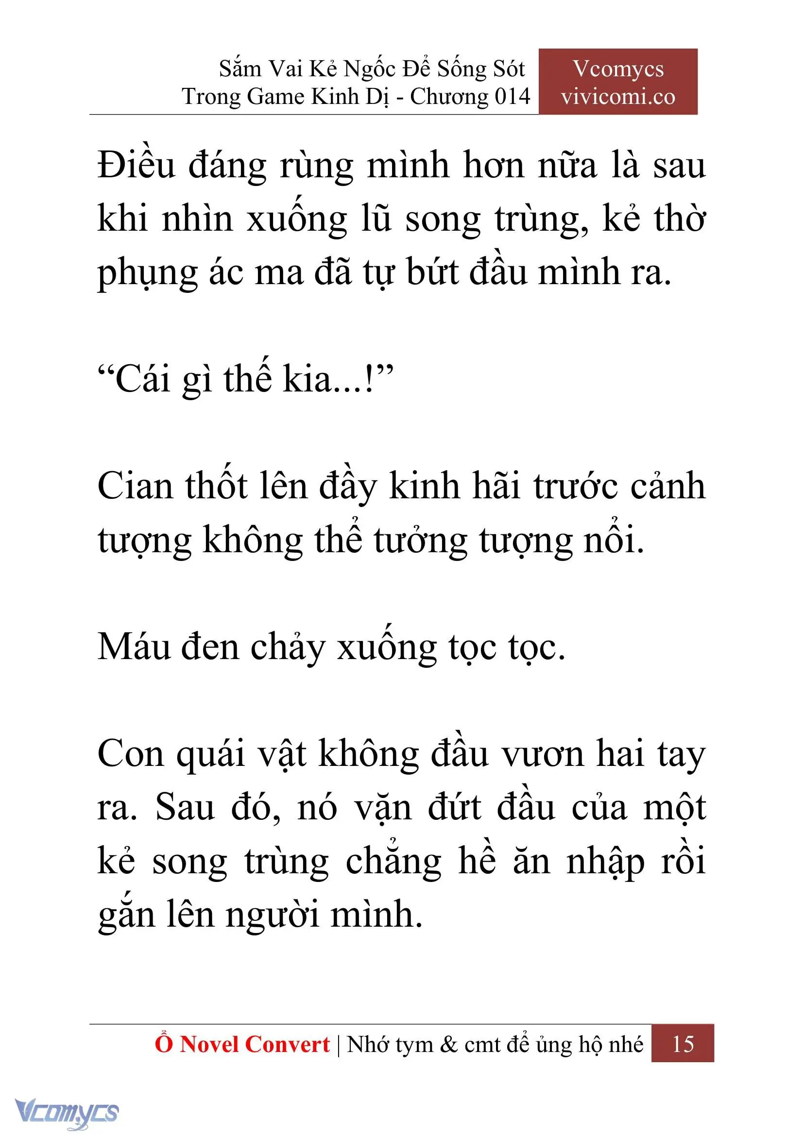 [Novel] Sắm Vai Kẻ Ngốc Để Sống Sót Trong Game Kinh Dị Chapter 14 - Trang 19