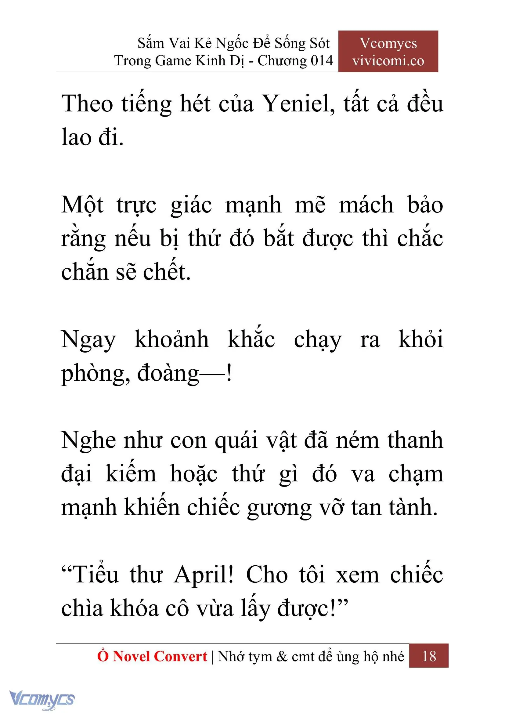 [Novel] Sắm Vai Kẻ Ngốc Để Sống Sót Trong Game Kinh Dị Chapter 14 - Trang 22