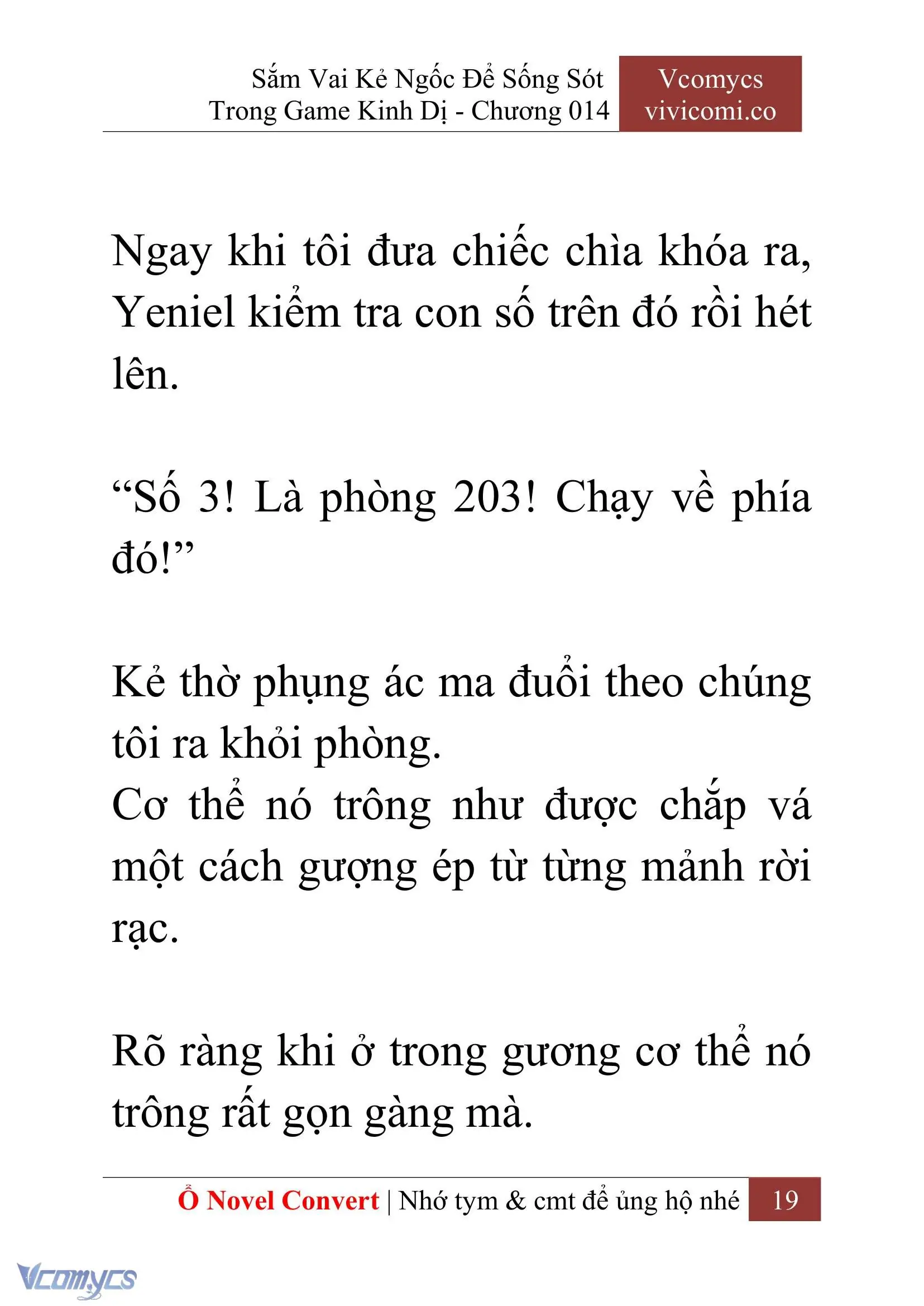 [Novel] Sắm Vai Kẻ Ngốc Để Sống Sót Trong Game Kinh Dị Chapter 14 - Trang 23