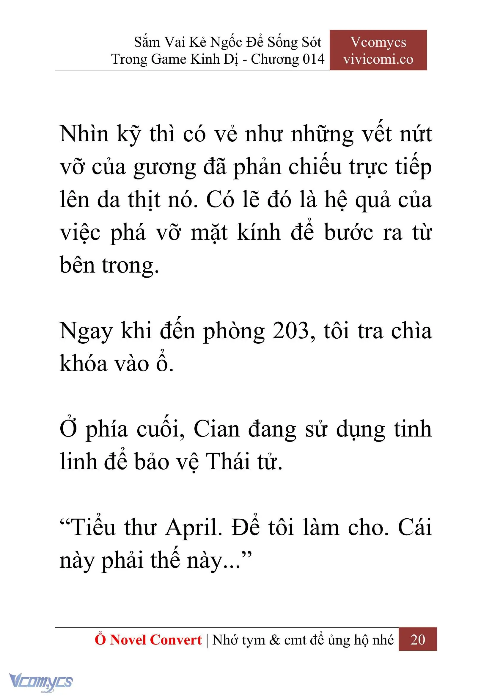 [Novel] Sắm Vai Kẻ Ngốc Để Sống Sót Trong Game Kinh Dị Chapter 14 - Trang 24