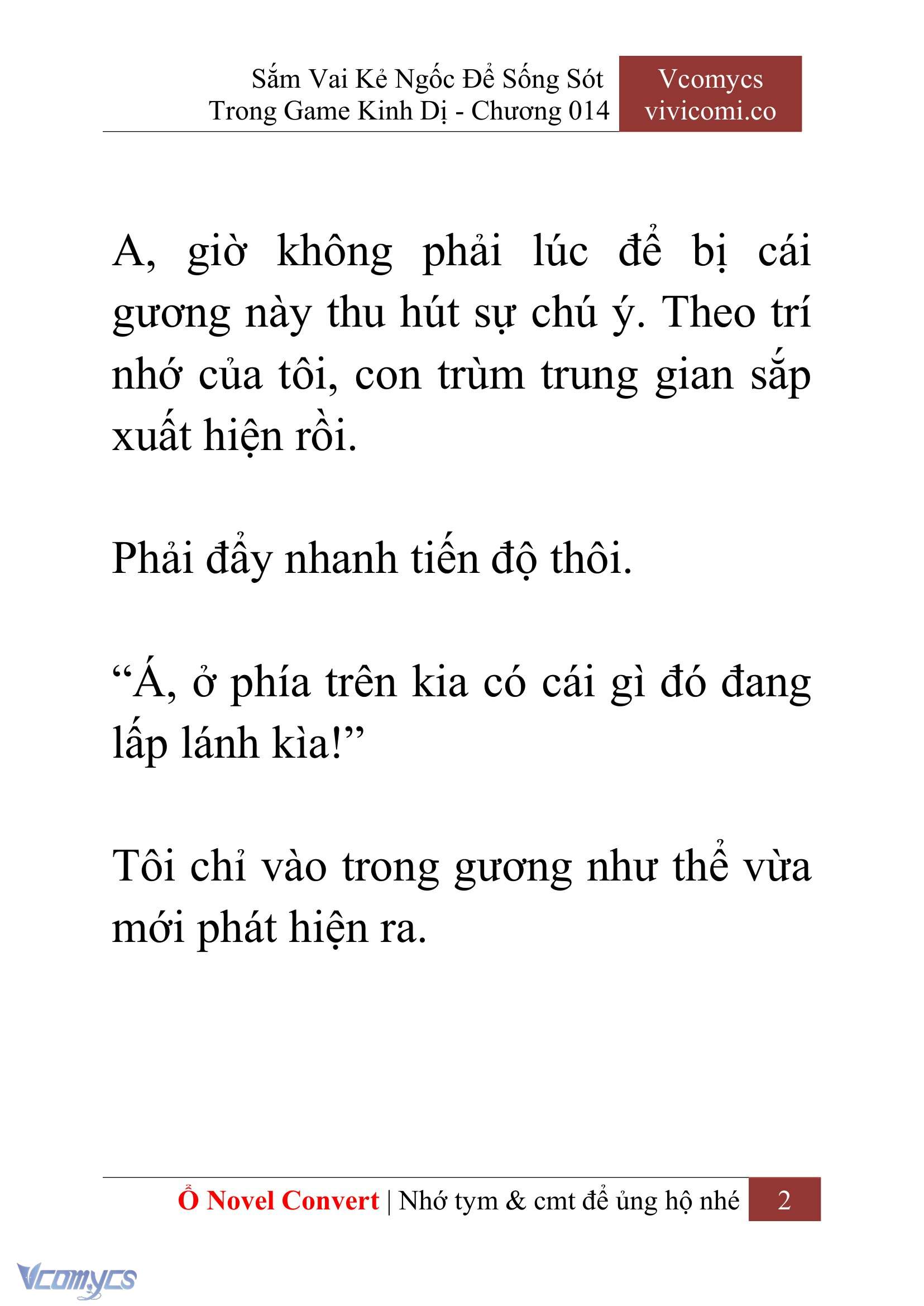 [Novel] Sắm Vai Kẻ Ngốc Để Sống Sót Trong Game Kinh Dị Chapter 14 - Trang 6