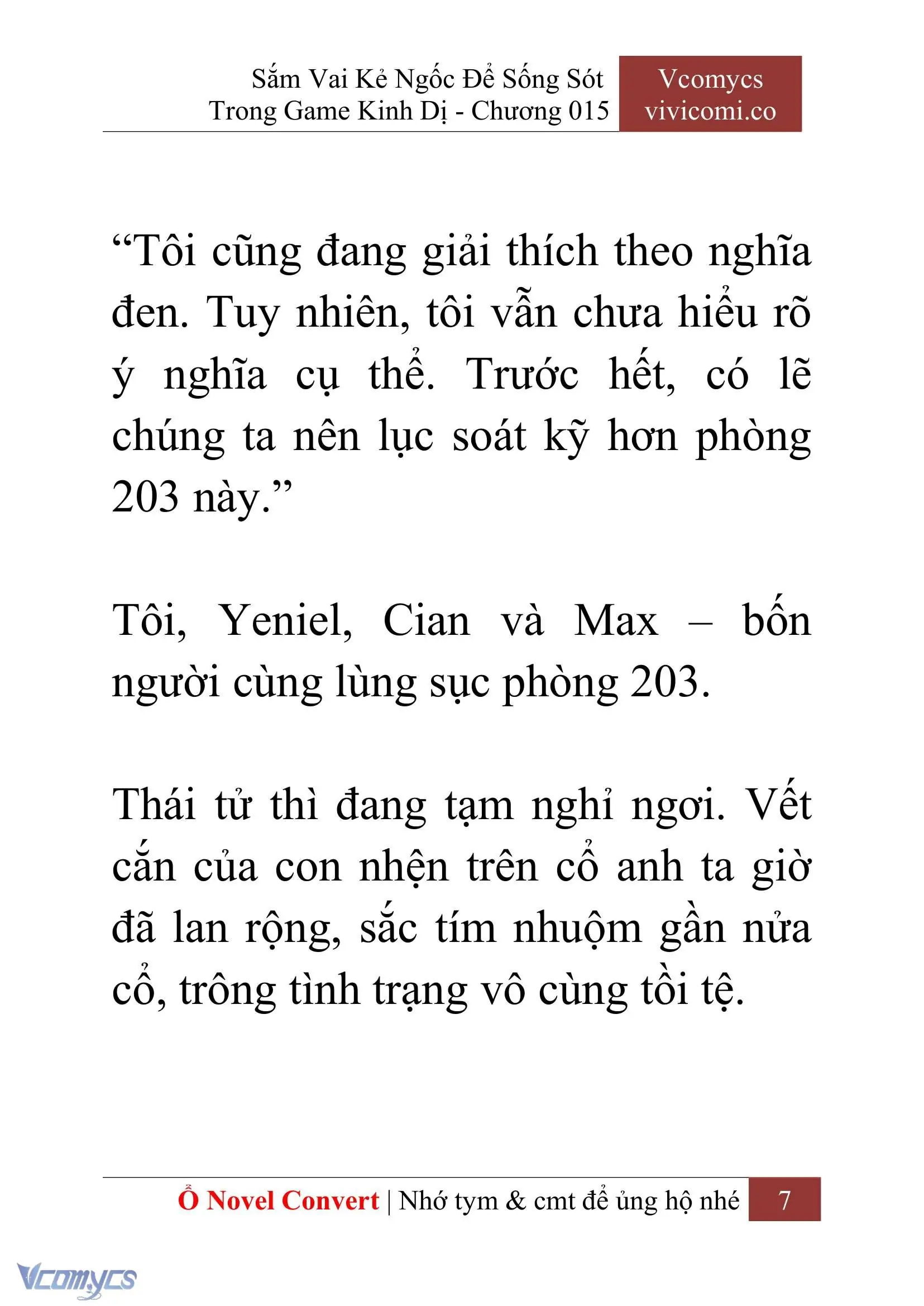 [Novel] Sắm Vai Kẻ Ngốc Để Sống Sót Trong Game Kinh Dị Chapter 15 - Trang 11