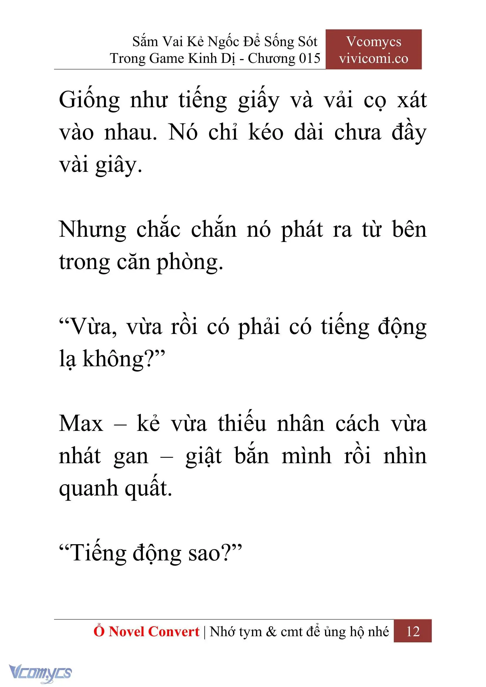 [Novel] Sắm Vai Kẻ Ngốc Để Sống Sót Trong Game Kinh Dị Chapter 15 - Trang 16