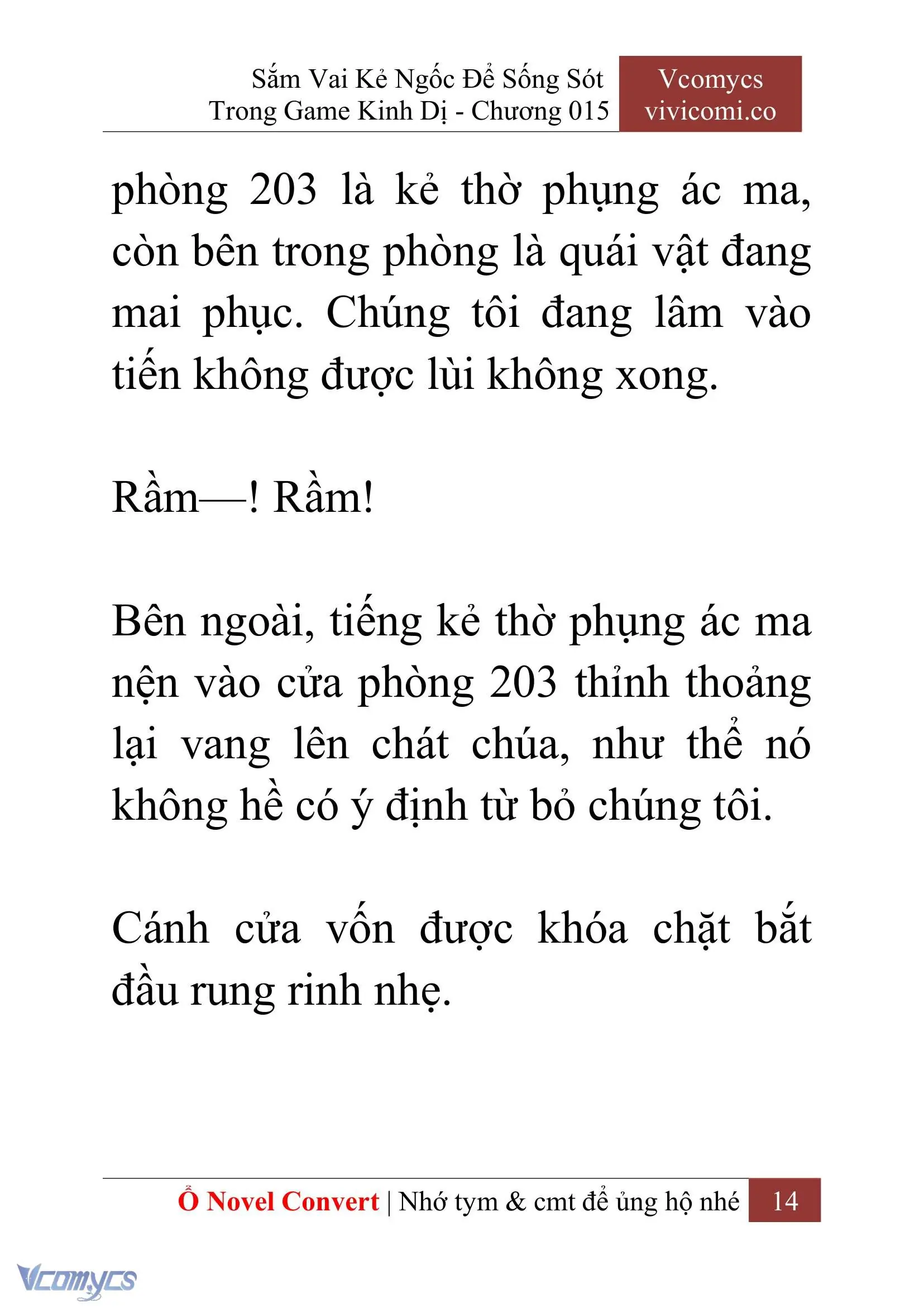 [Novel] Sắm Vai Kẻ Ngốc Để Sống Sót Trong Game Kinh Dị Chapter 15 - Trang 18
