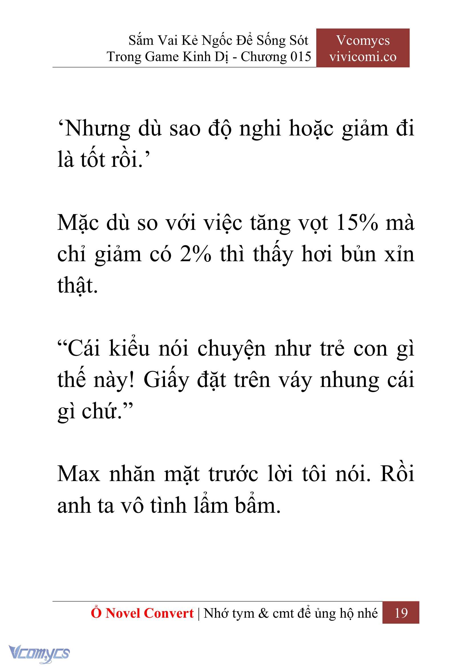 [Novel] Sắm Vai Kẻ Ngốc Để Sống Sót Trong Game Kinh Dị Chapter 15 - Trang 23