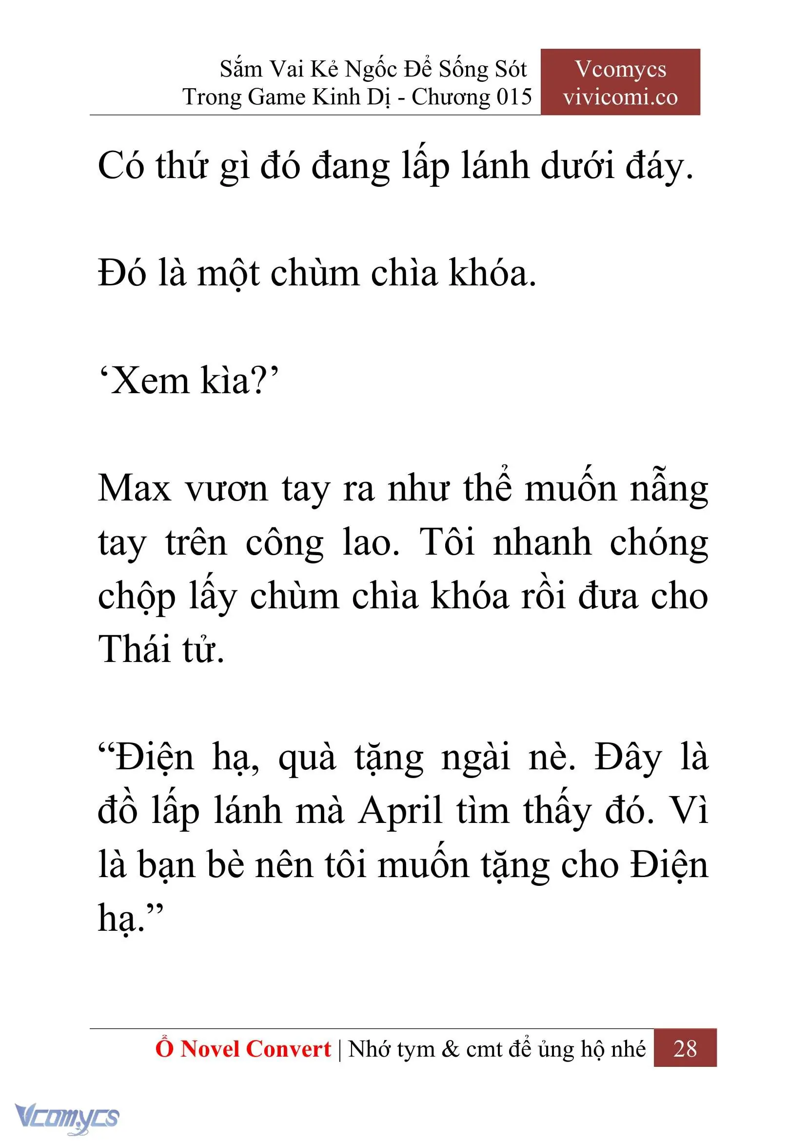 [Novel] Sắm Vai Kẻ Ngốc Để Sống Sót Trong Game Kinh Dị Chapter 15 - Trang 32